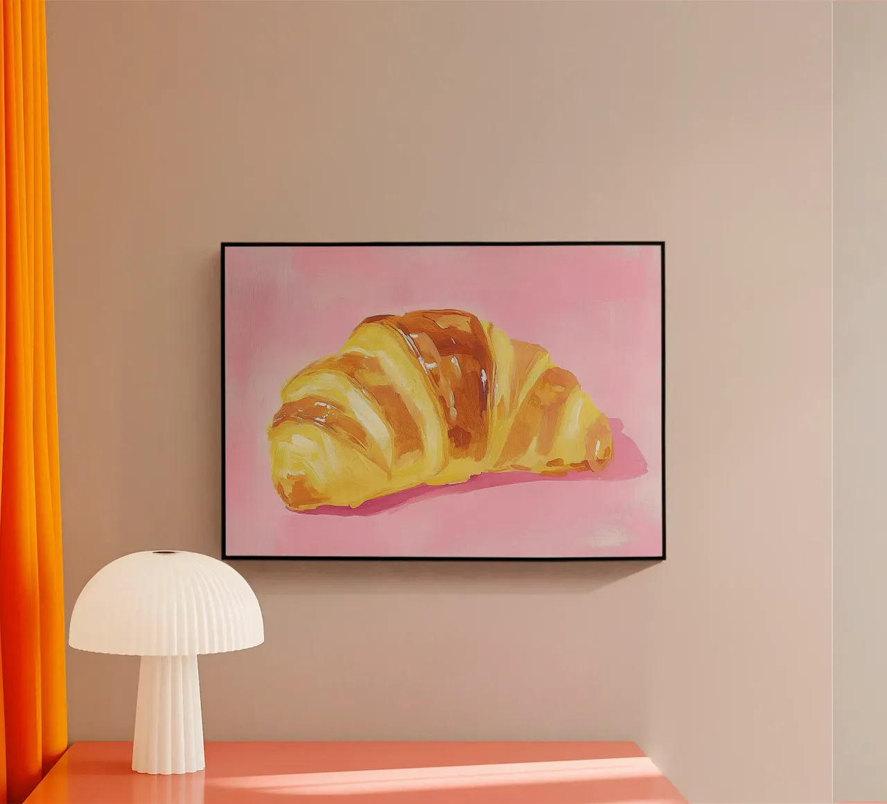 Croissant plexiglass da Euphoria Theresa