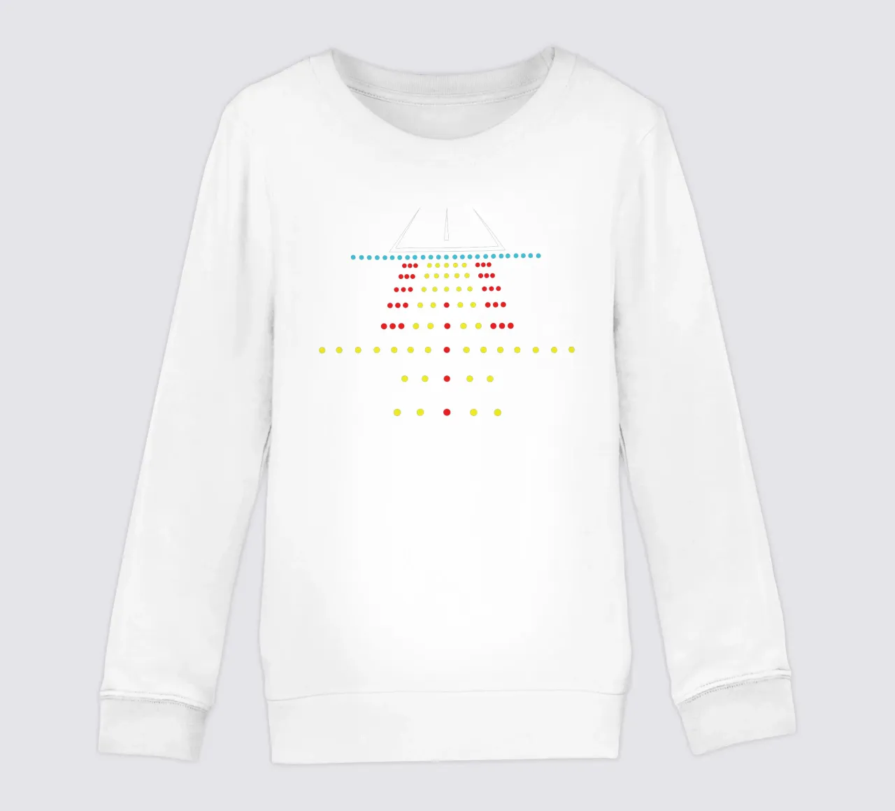 design in fuga felpa bambino da ririedis