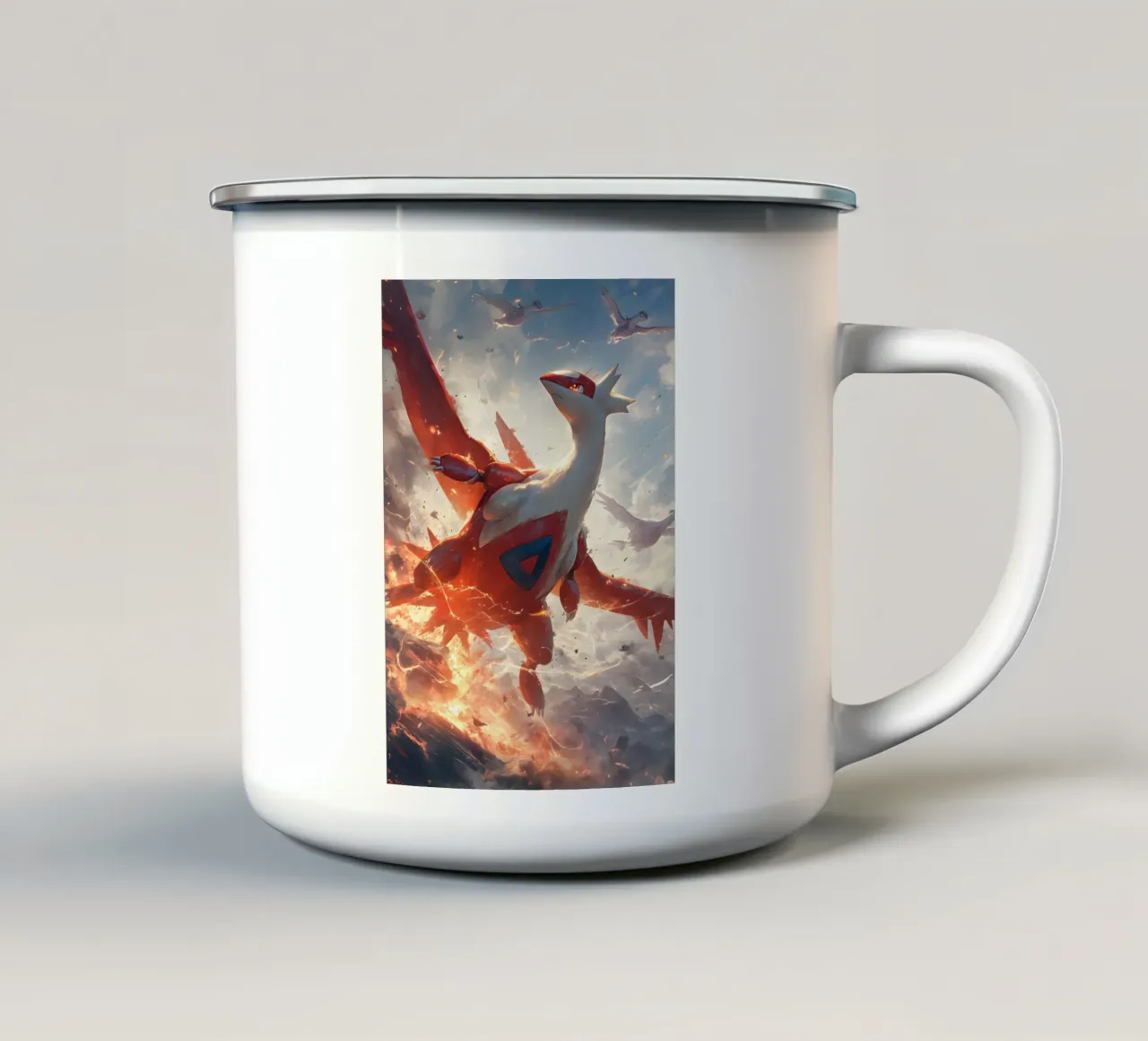 Latias Pokemon tazza in smalto da CreativeStudio