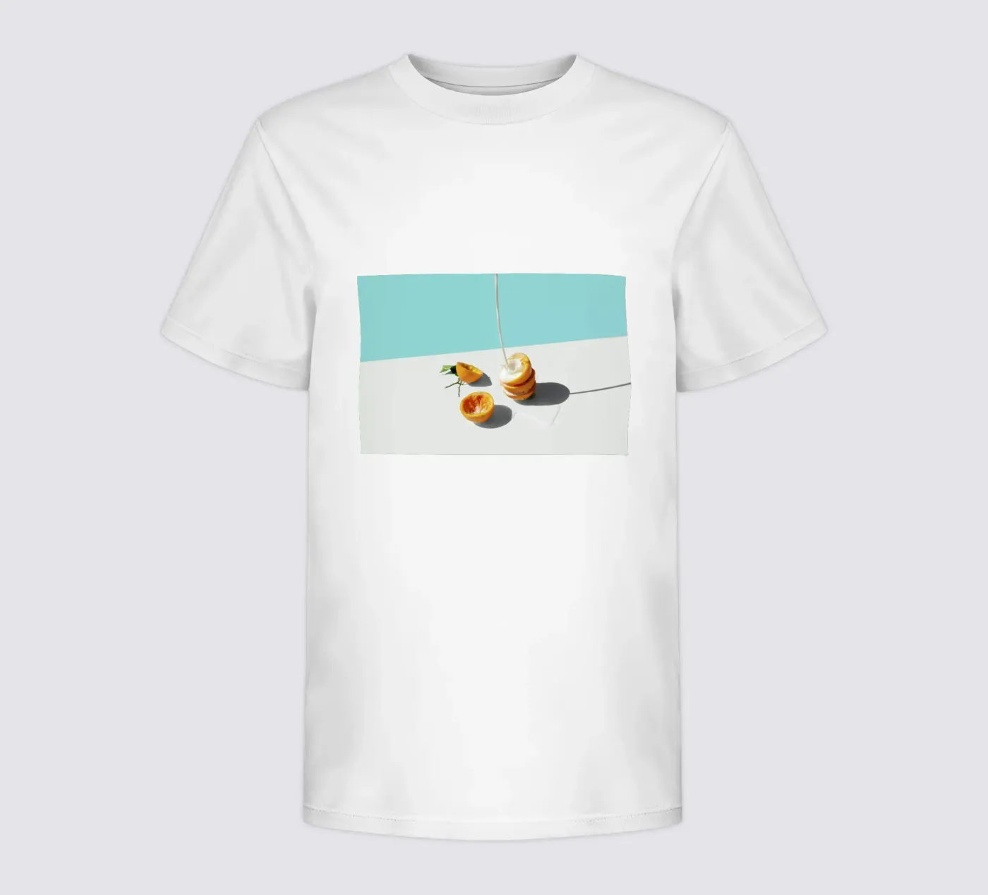 Final Orange kids t-shirt by George Griefy