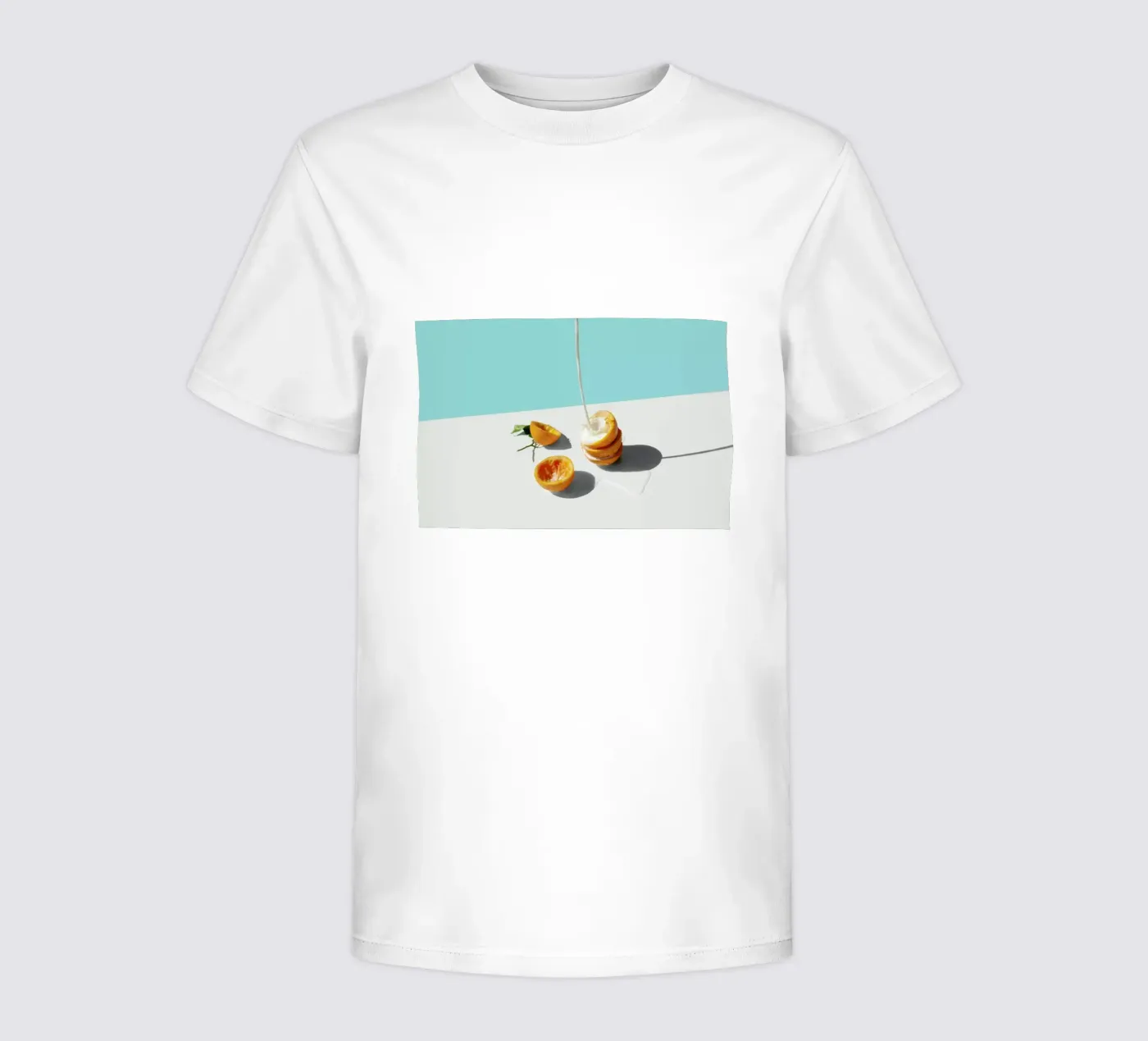Final Orange kids t-shirt by George Griefy