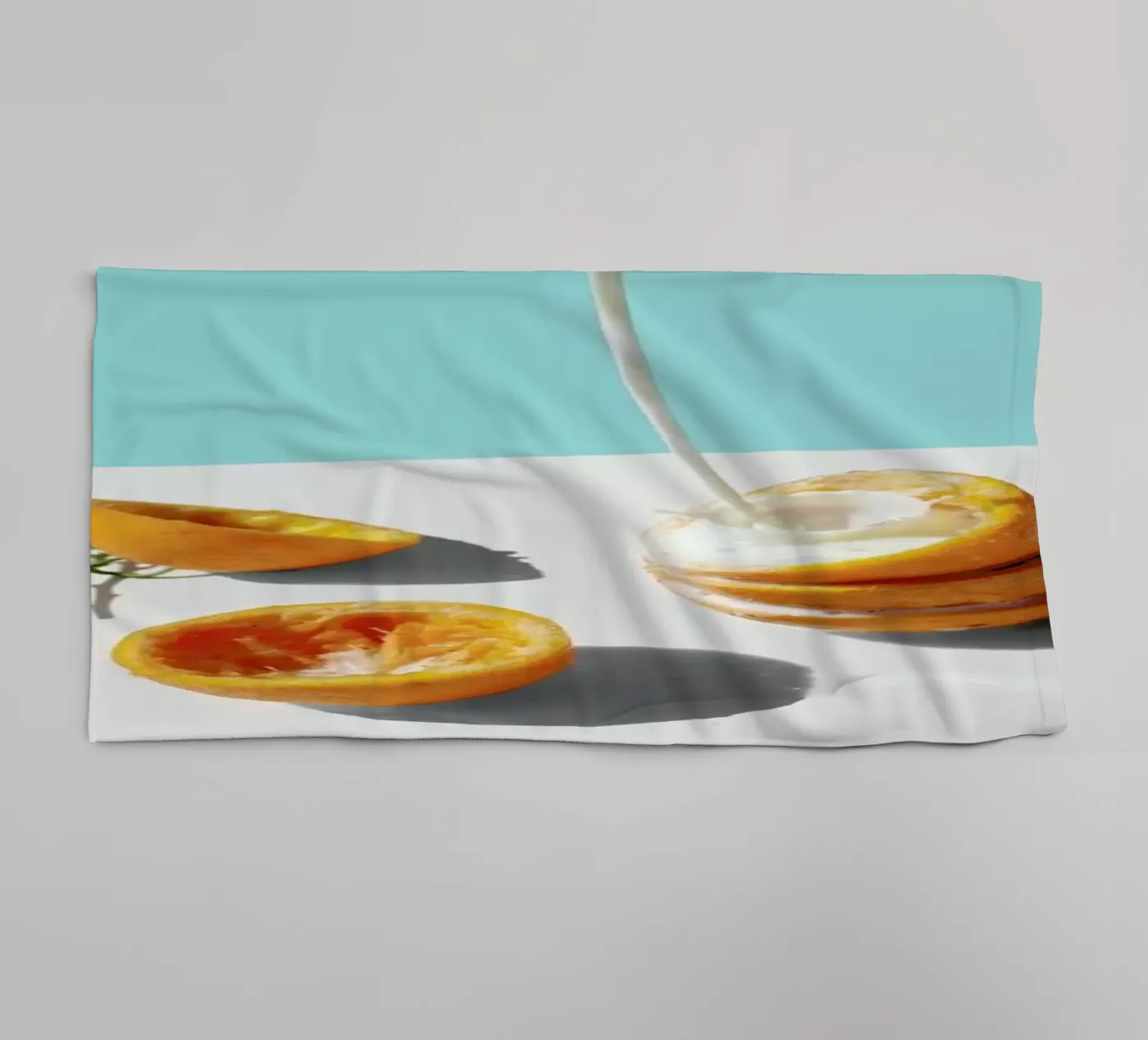 Final Orange badhanddoek van George Griefy