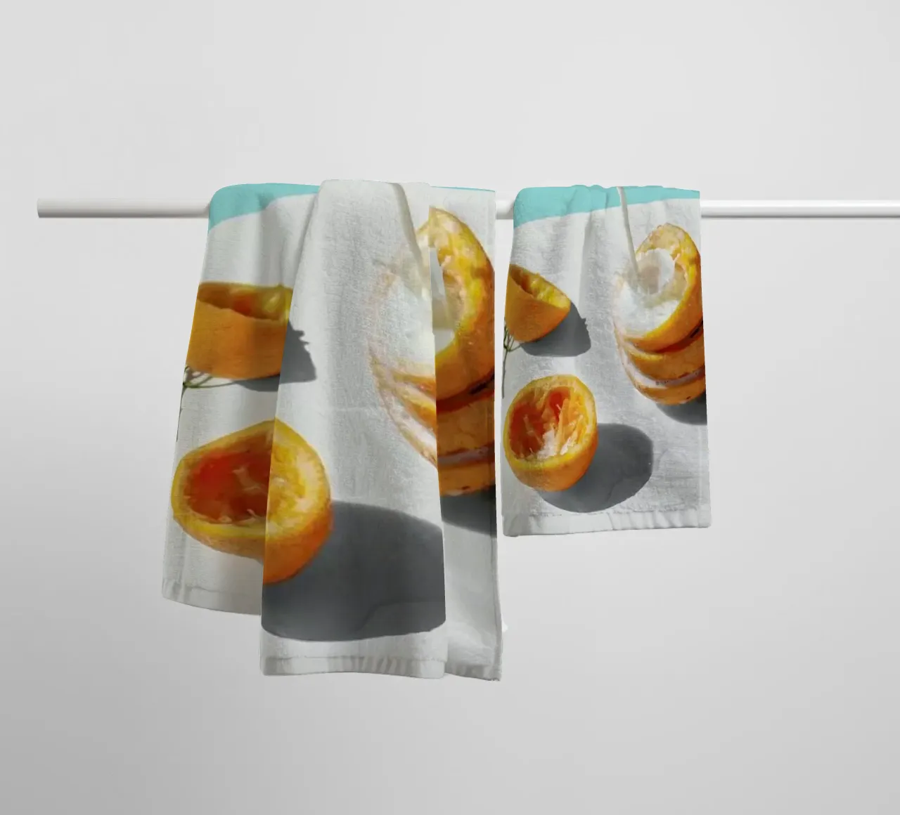 Final Orange asciugamano da bagno da George Griefy