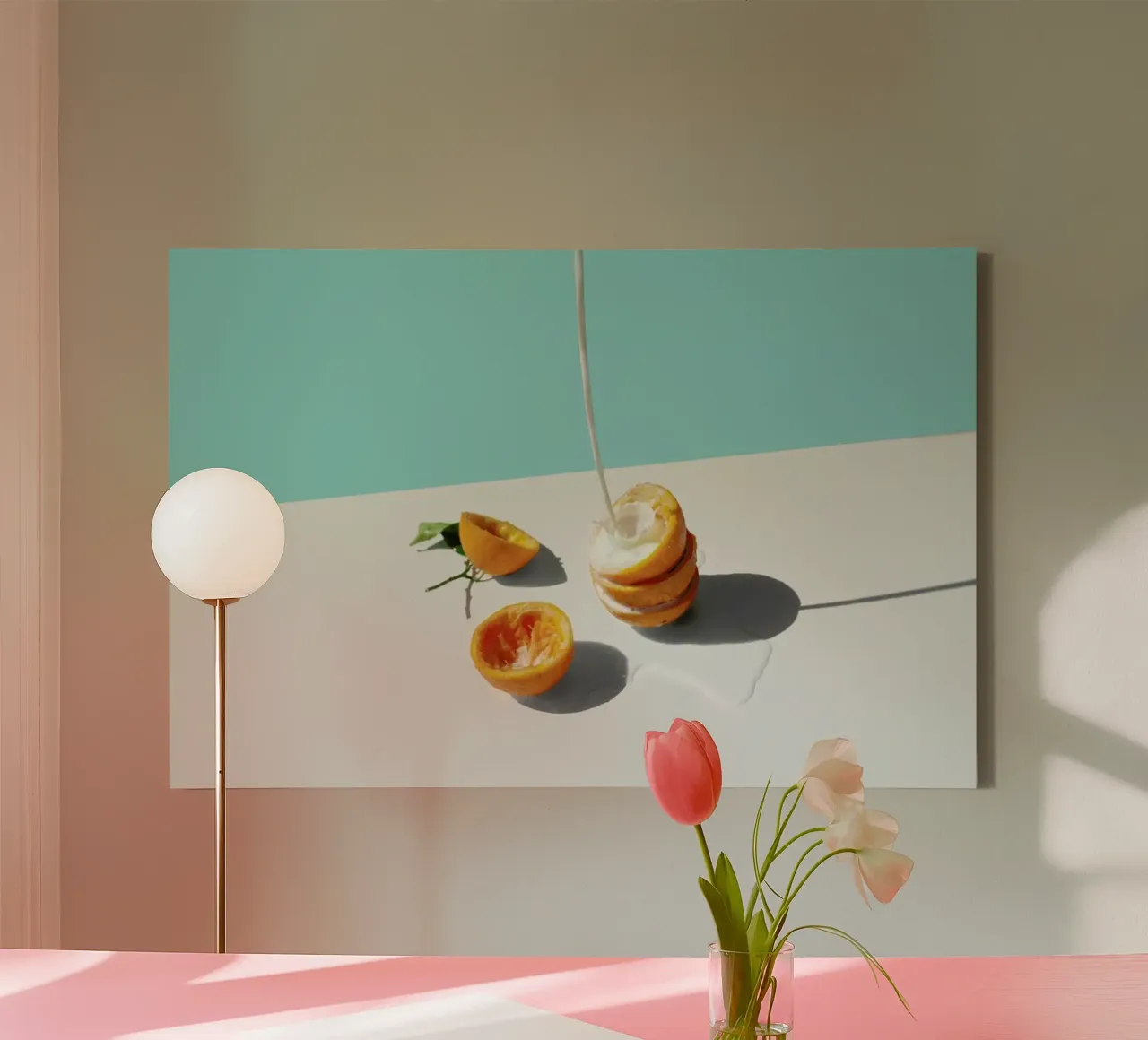 Final Orange tela da George Griefy