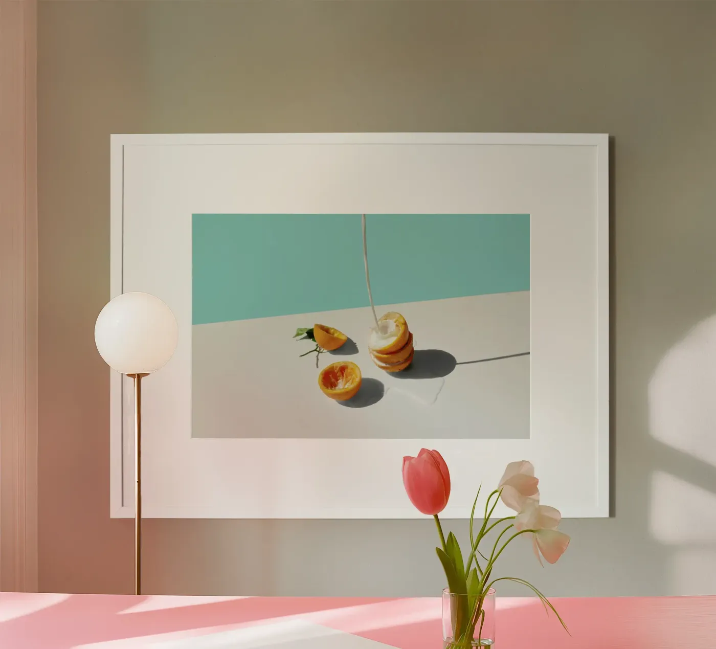 Final Orange Poster von George Griefy