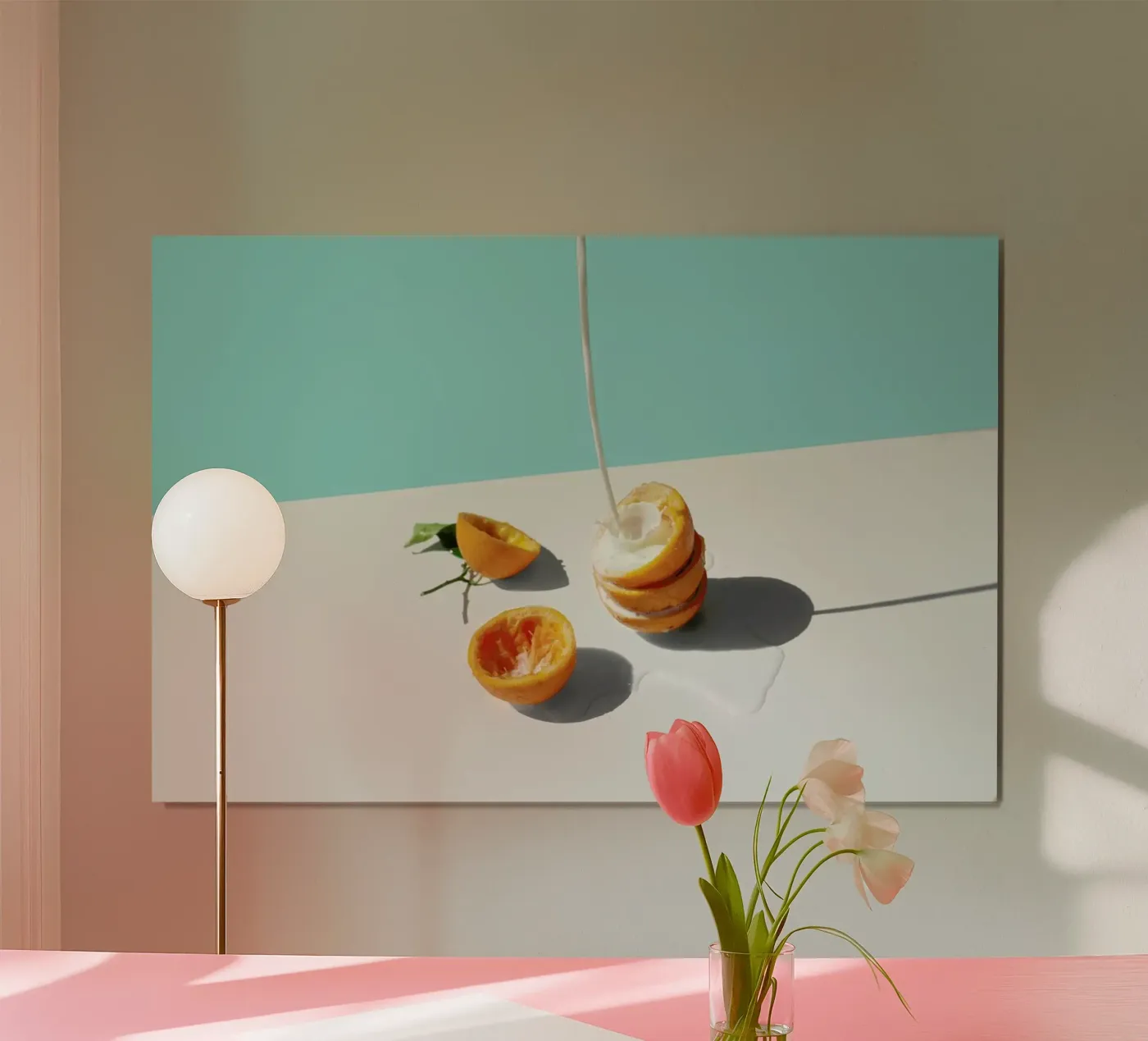 Final Orange Poster von George Griefy