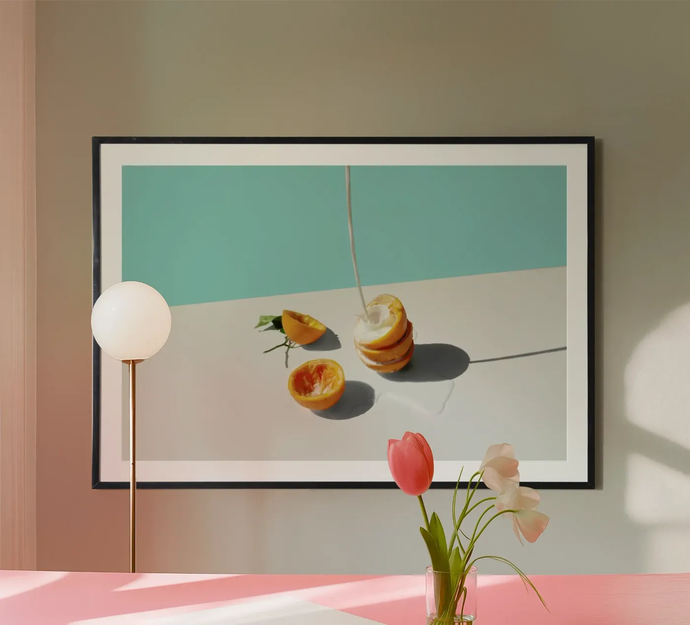 Final Orange Poster von George Griefy