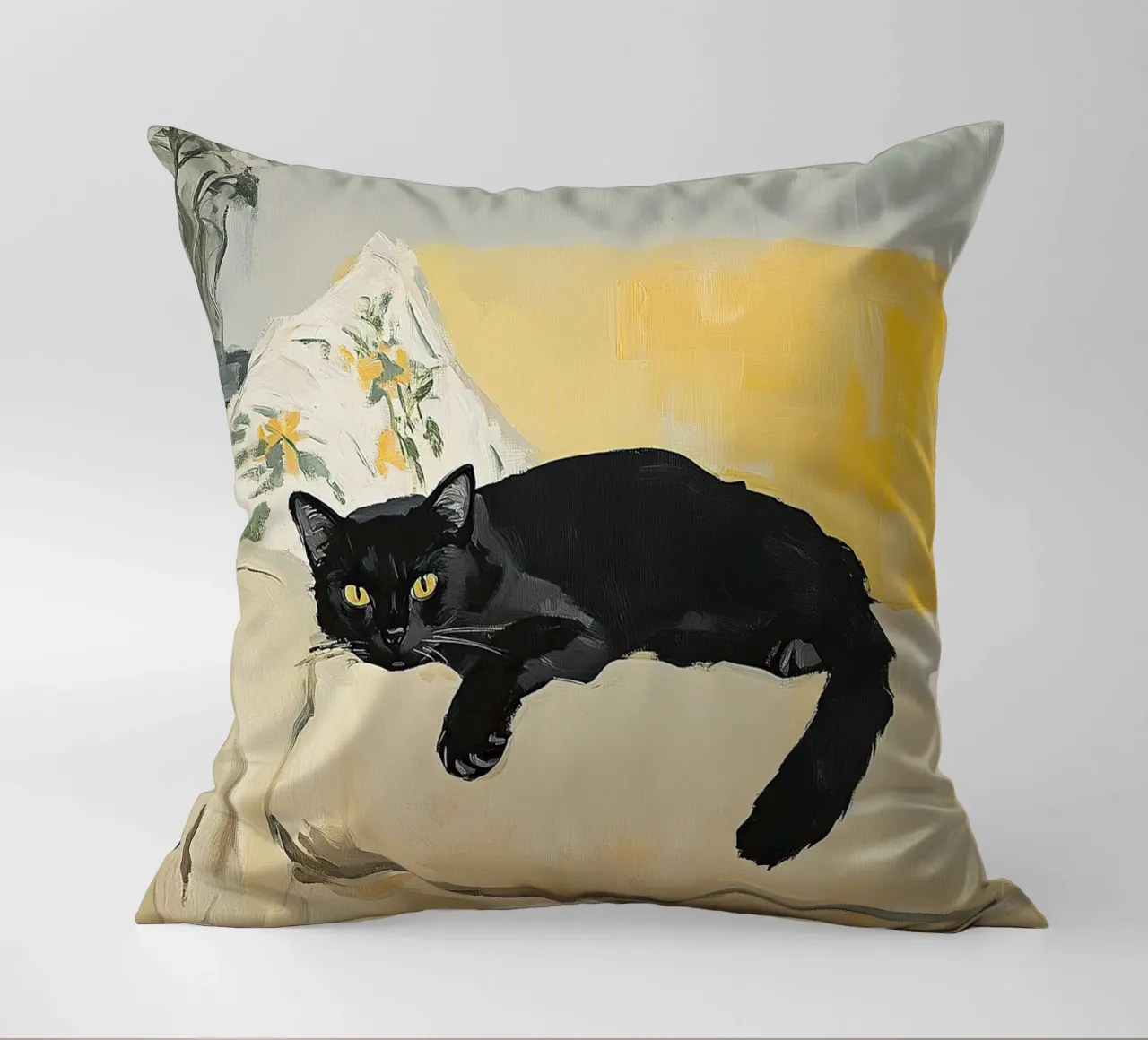 Gatto nero cuscino da Euphoria Theresa