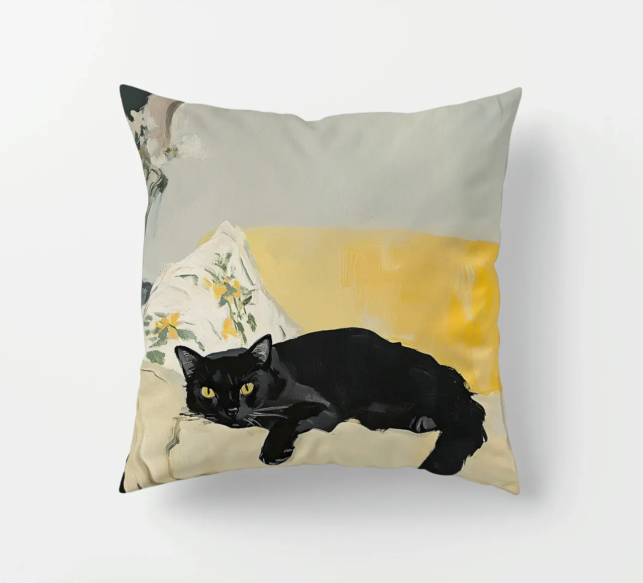 Gatto nero cuscino da Euphoria Theresa