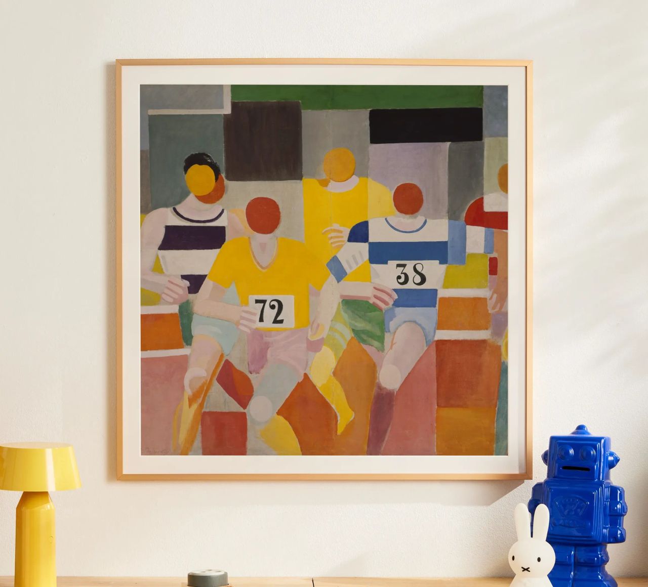 Robert Delaunay - Les coureurs poster de ARTOTHEK