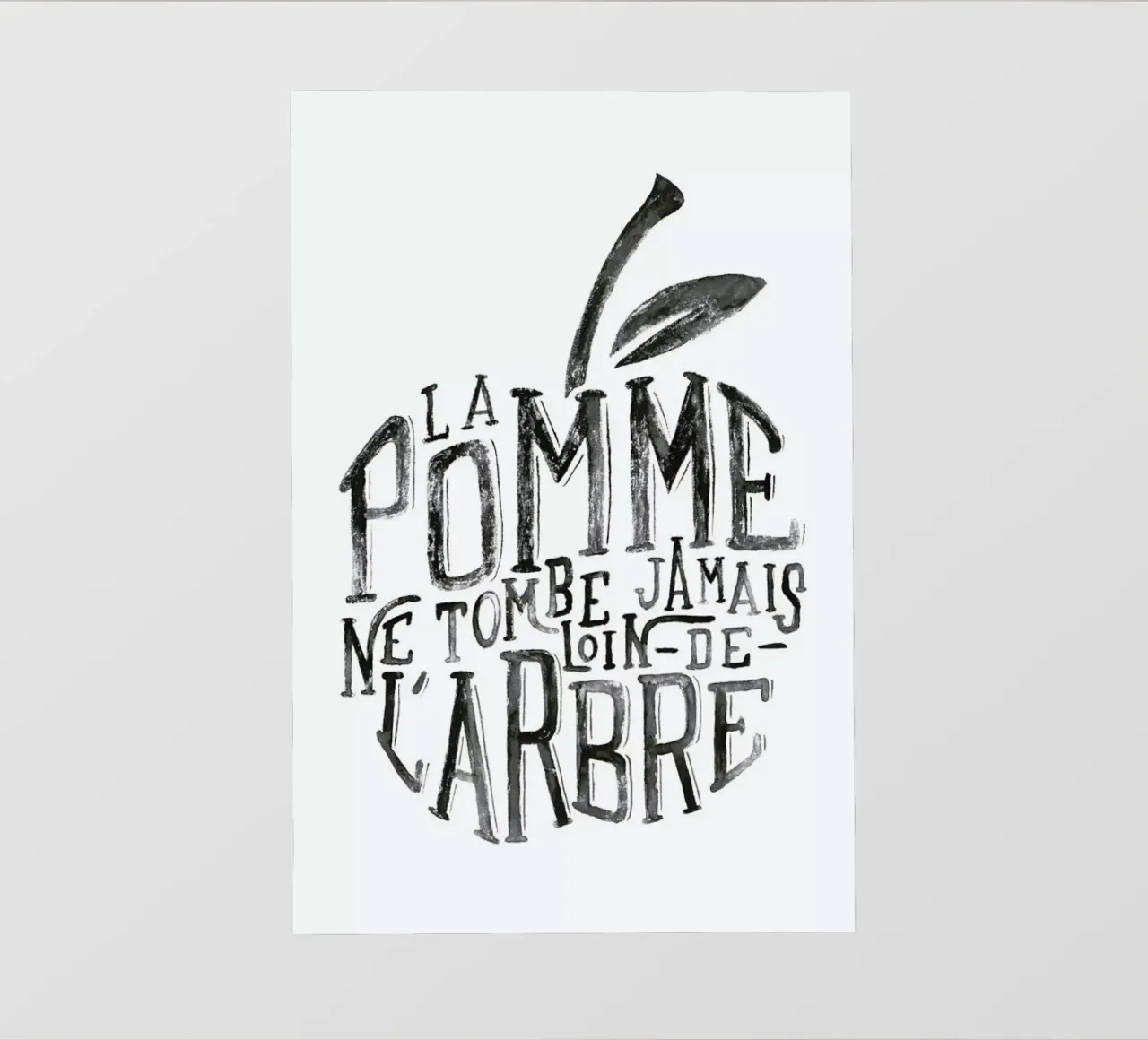 La pomme et l'arbre pvc cover by JONATTEND