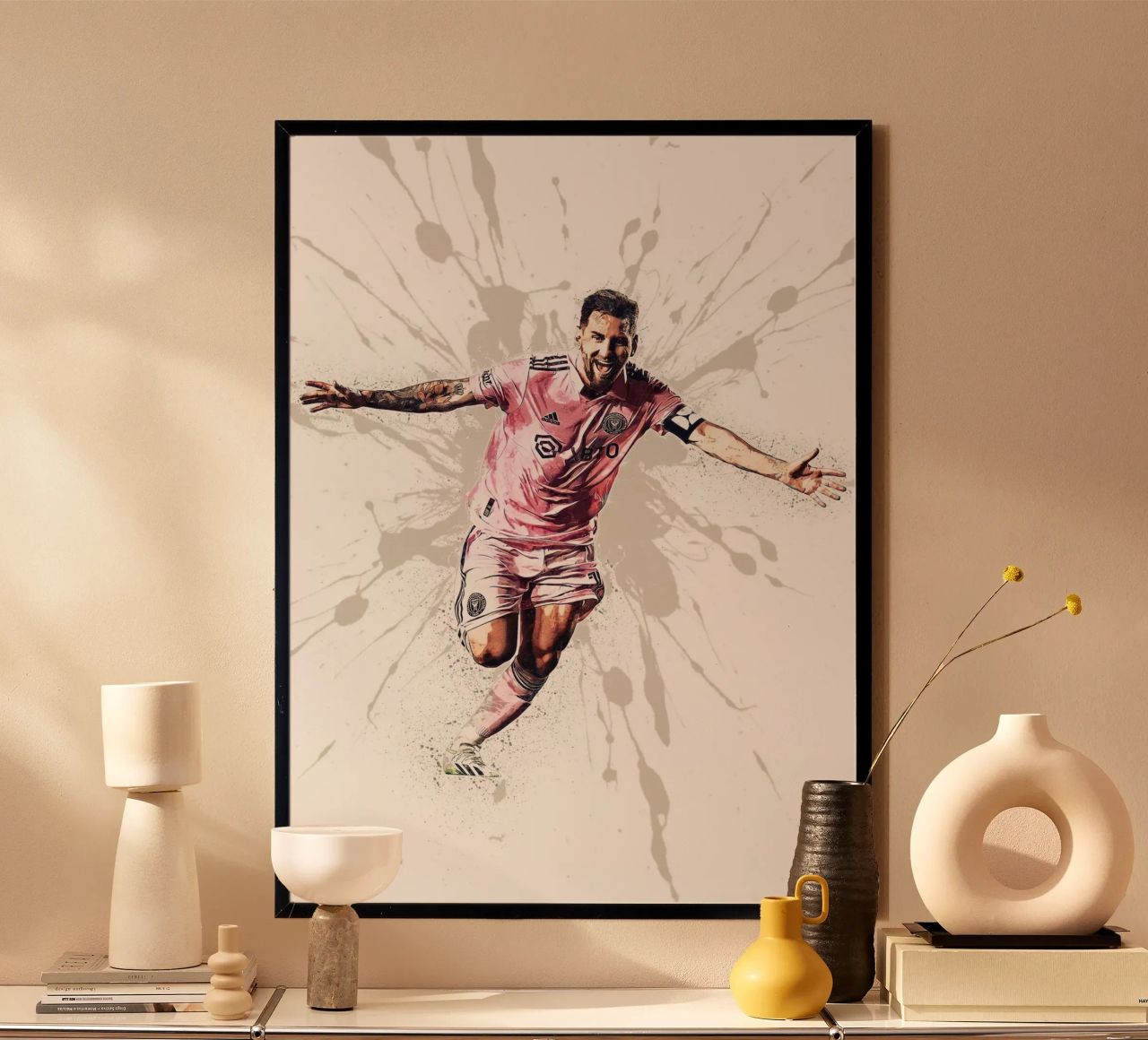 Lionel Messi Inter Miami Poster von tenten