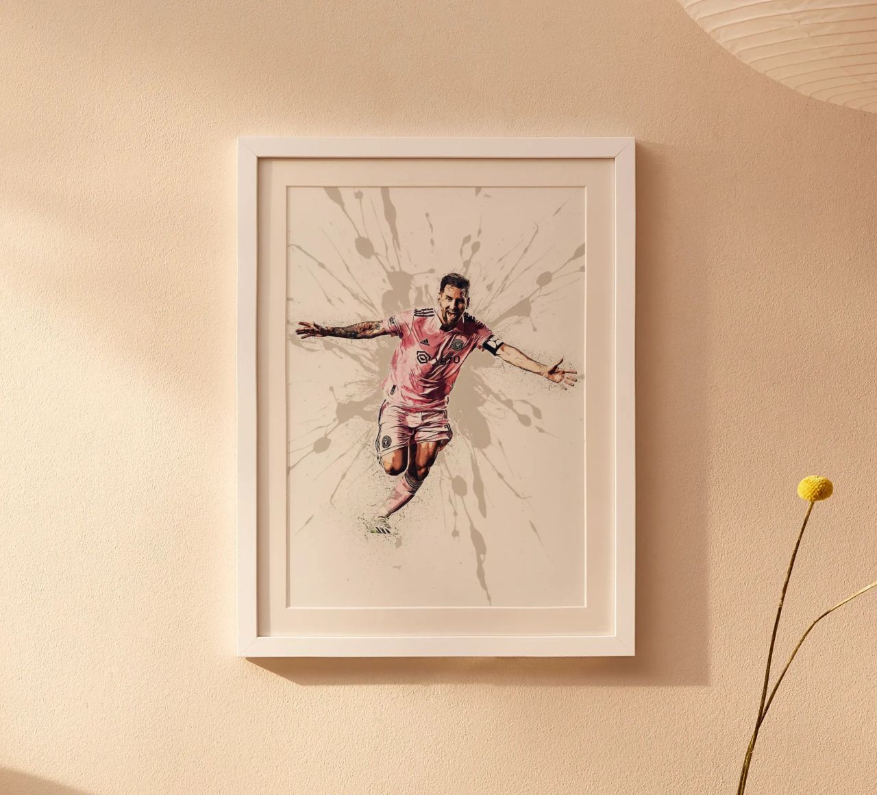 Lionel Messi Inter Miami Poster von tenten