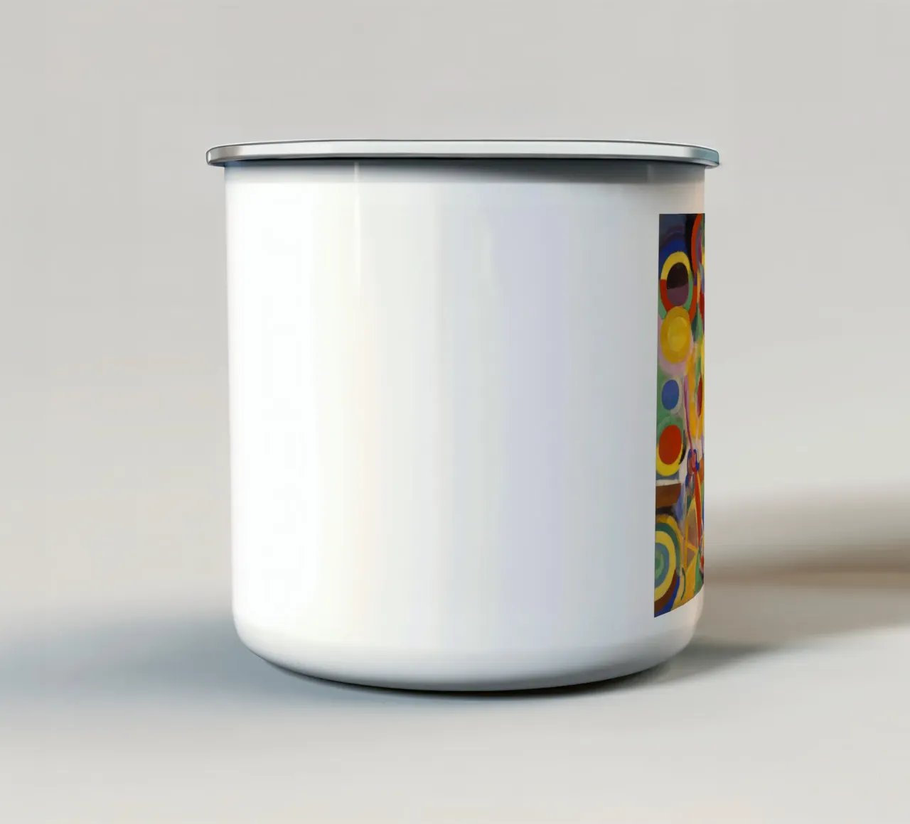 Robert Delaunay - Omaggio a Blériot tazza in smalto da ARTOTHEK