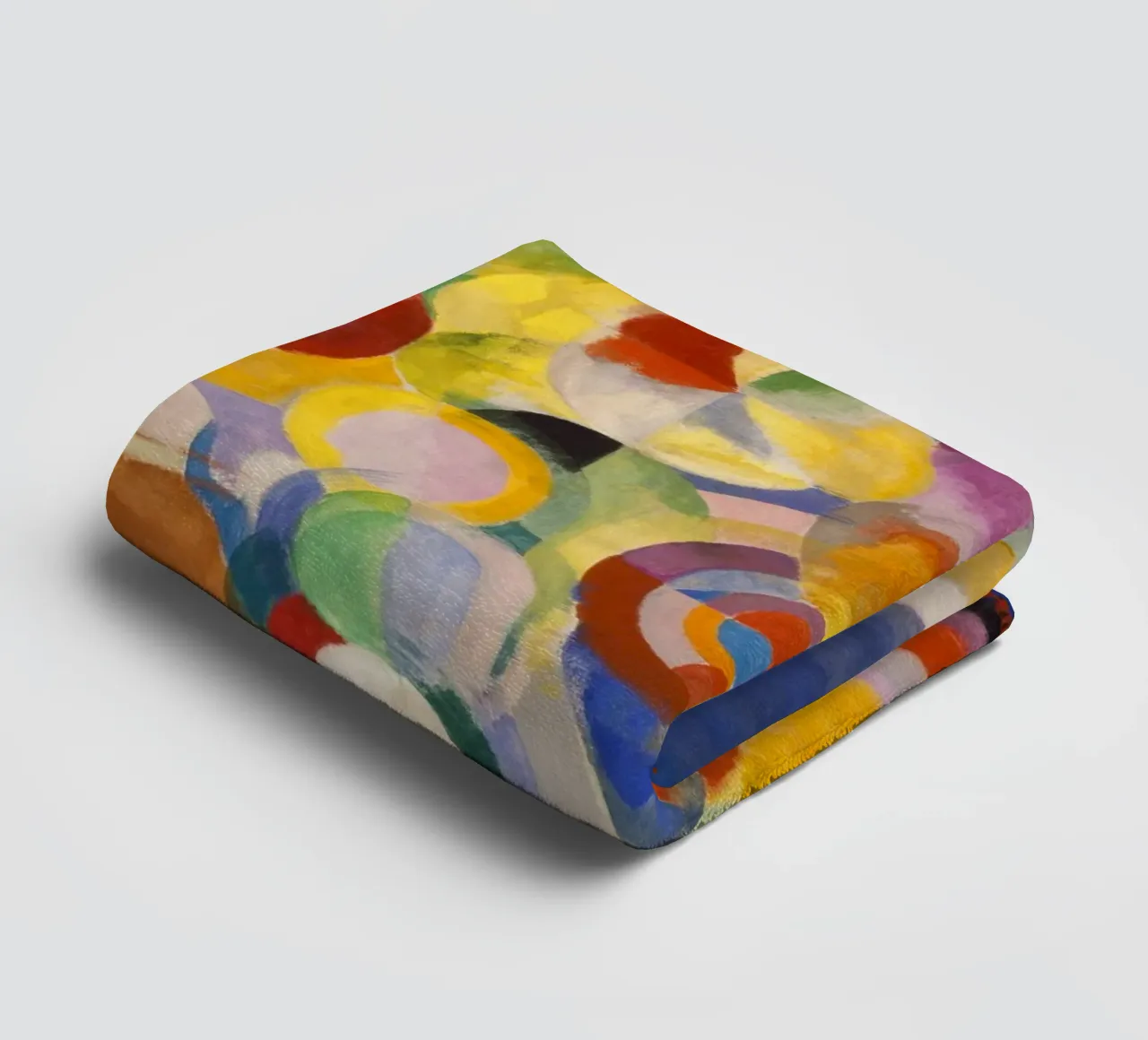 Robert Delaunay - Omaggio a Blériot asciugamano da bagno da ARTOTHEK