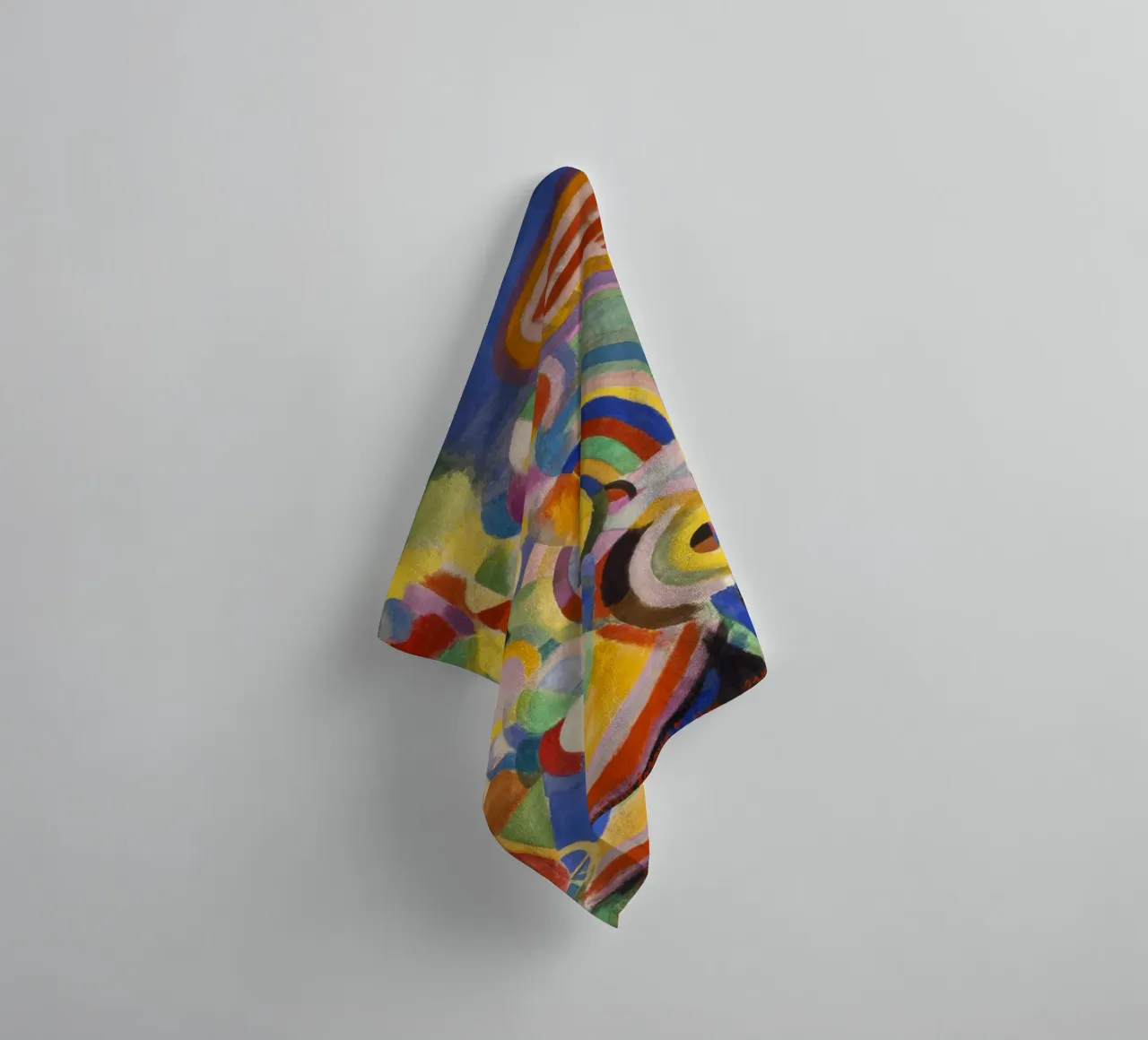 Robert Delaunay - Omaggio a Blériot asciugamano da bagno da ARTOTHEK