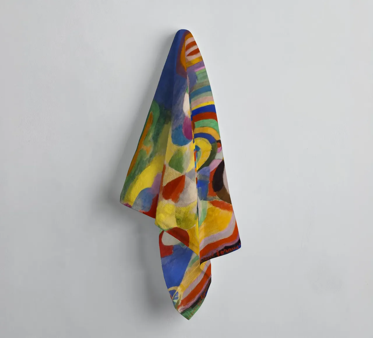 Robert Delaunay - Omaggio a Blériot asciugamano da bagno da ARTOTHEK