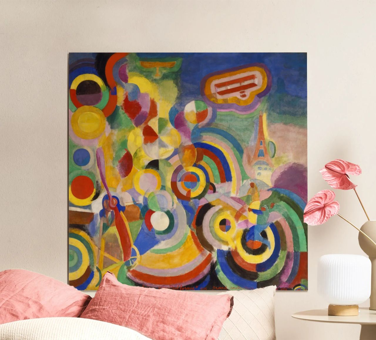 Robert Delaunay - Hommage à Blériot poster de ARTOTHEK
