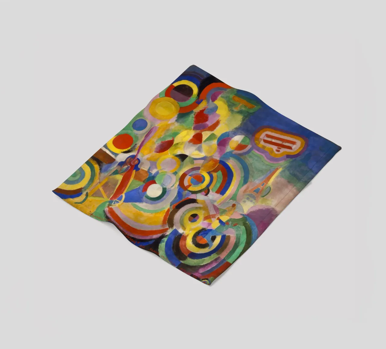 Robert Delaunay - Omaggio a Blériot coperta in pile da ARTOTHEK