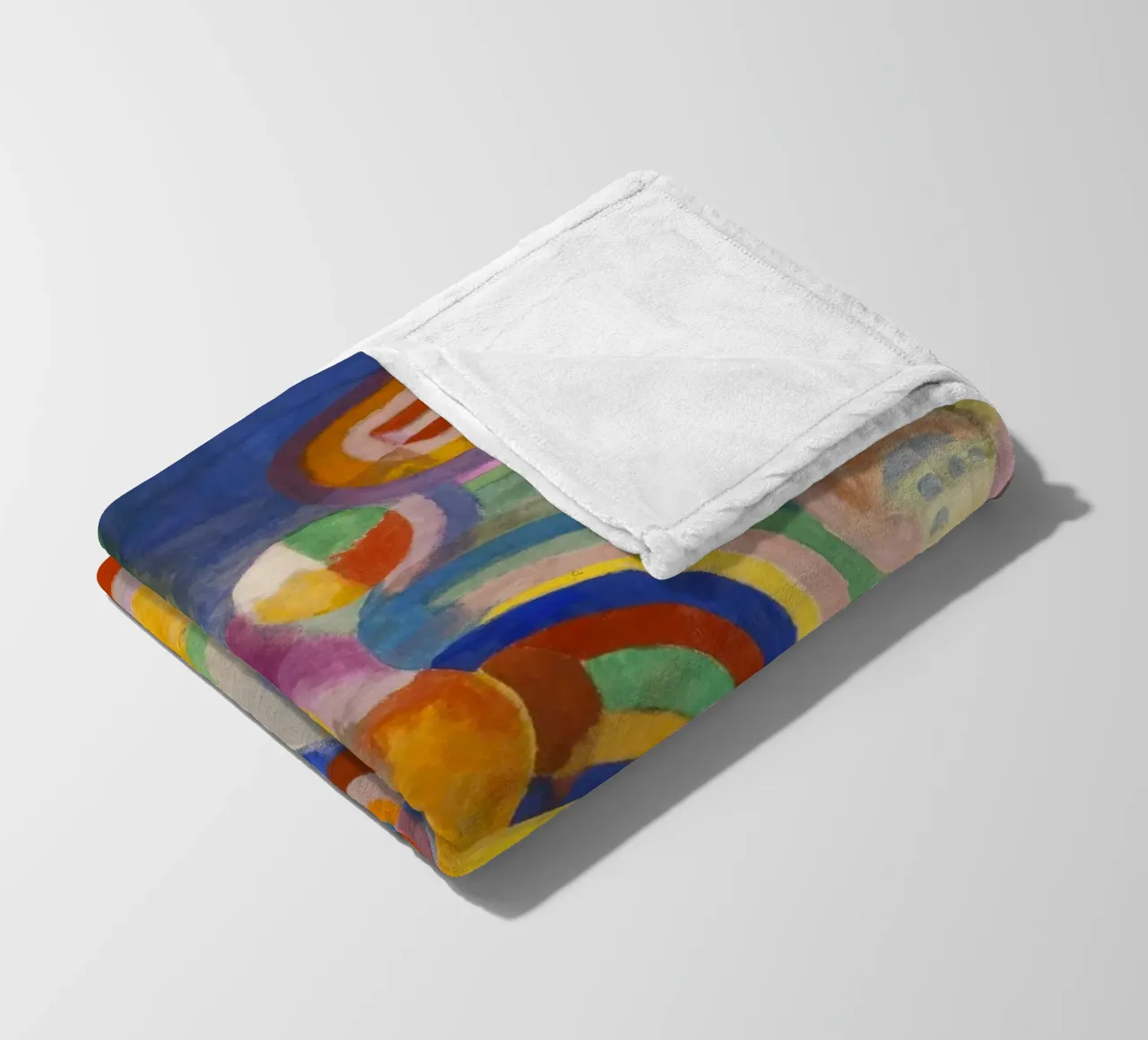 Robert Delaunay - Omaggio a Blériot coperta in pile da ARTOTHEK