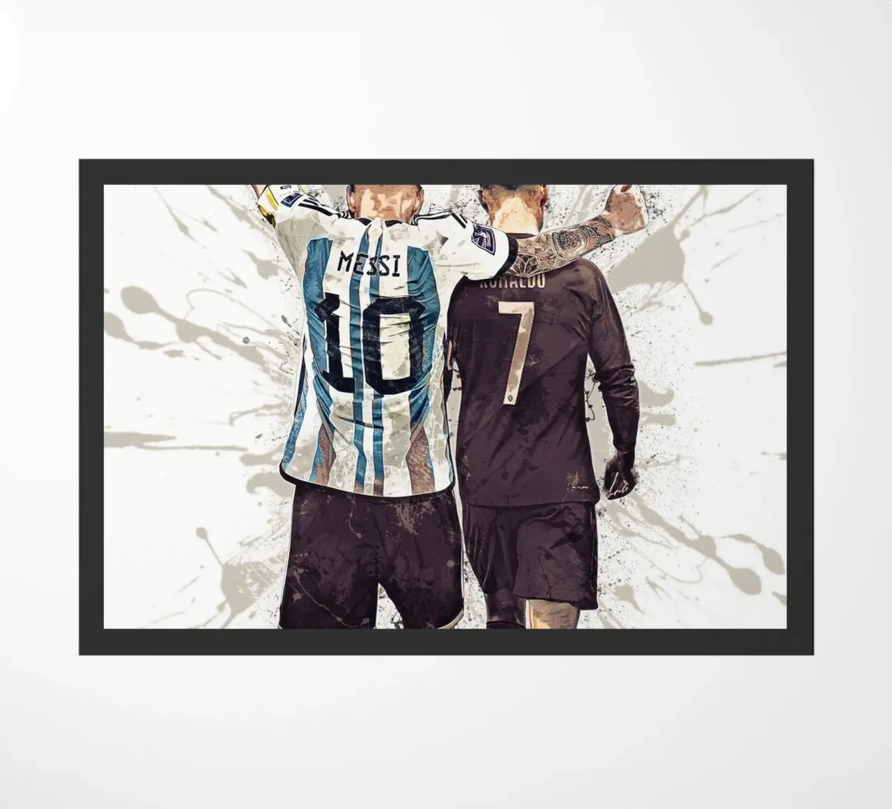 Messi And Ronaldo World Cup 2022 zerbino da tenten