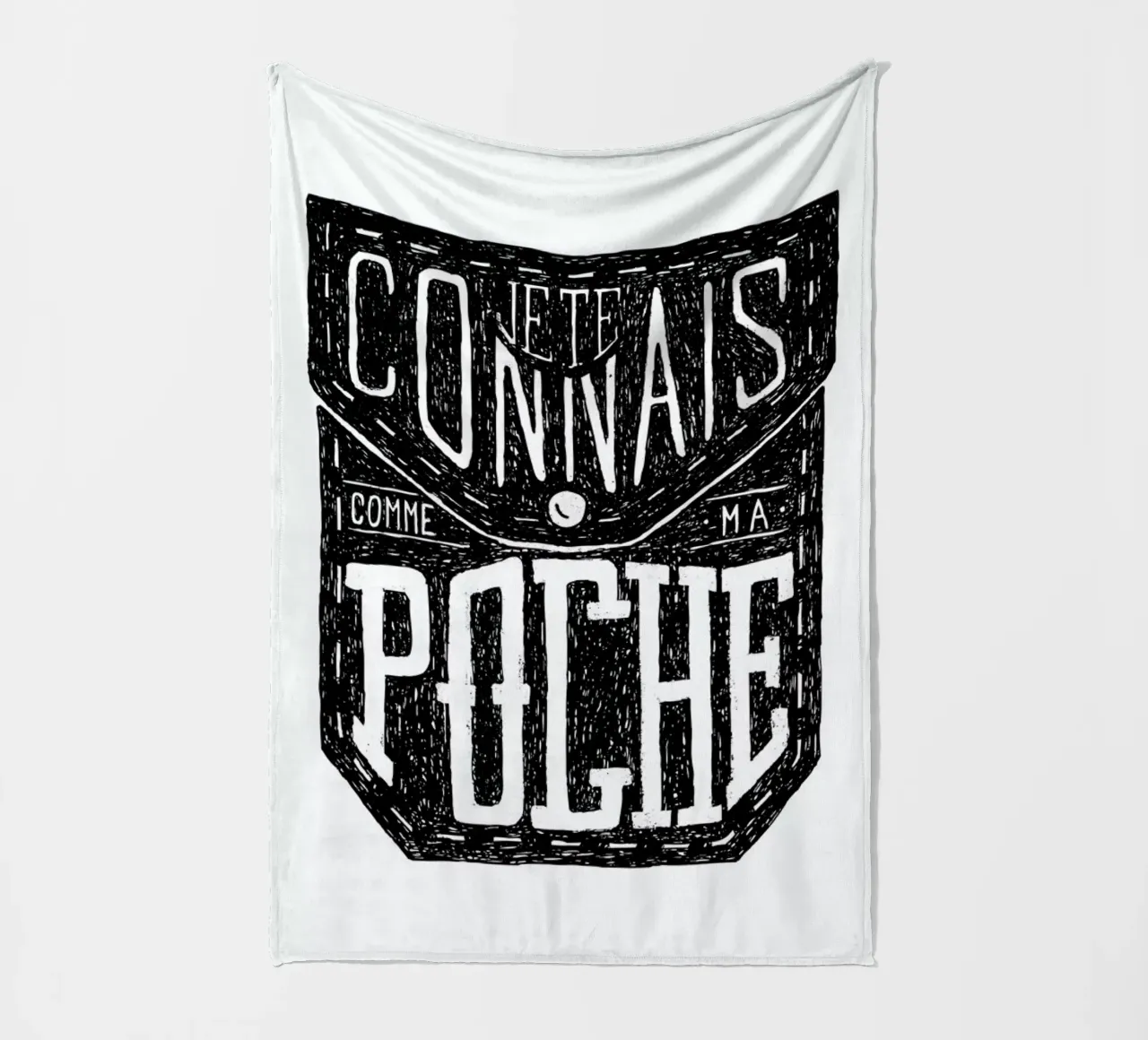 Comme ma poche coperta in pile da JONATTEND