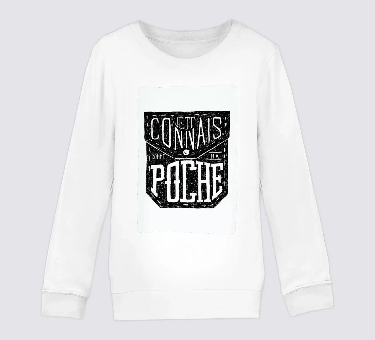 Comme ma poche felpa bambino da JONATTEND