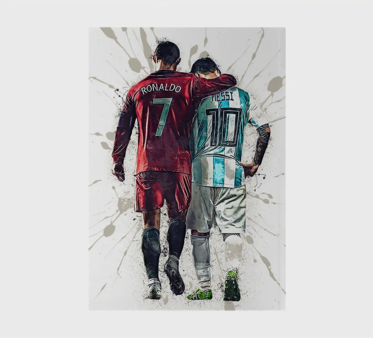 Messi And Ronaldo World Cup diario da tenten