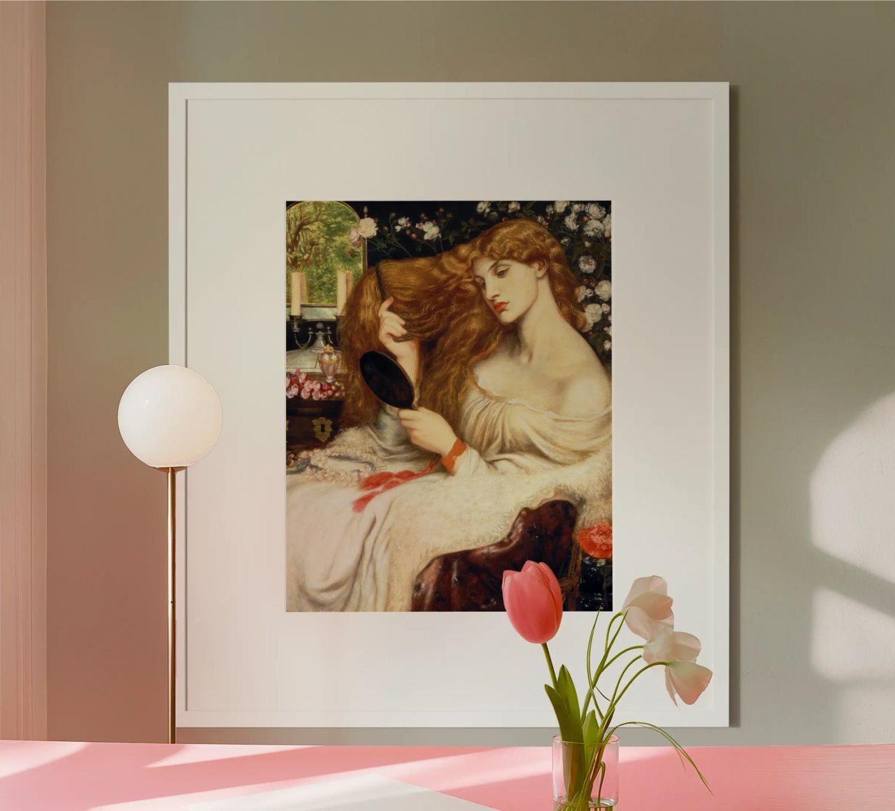 Dante Gabriel Rossetti - Lady Lilith poster by Timeless Artworks