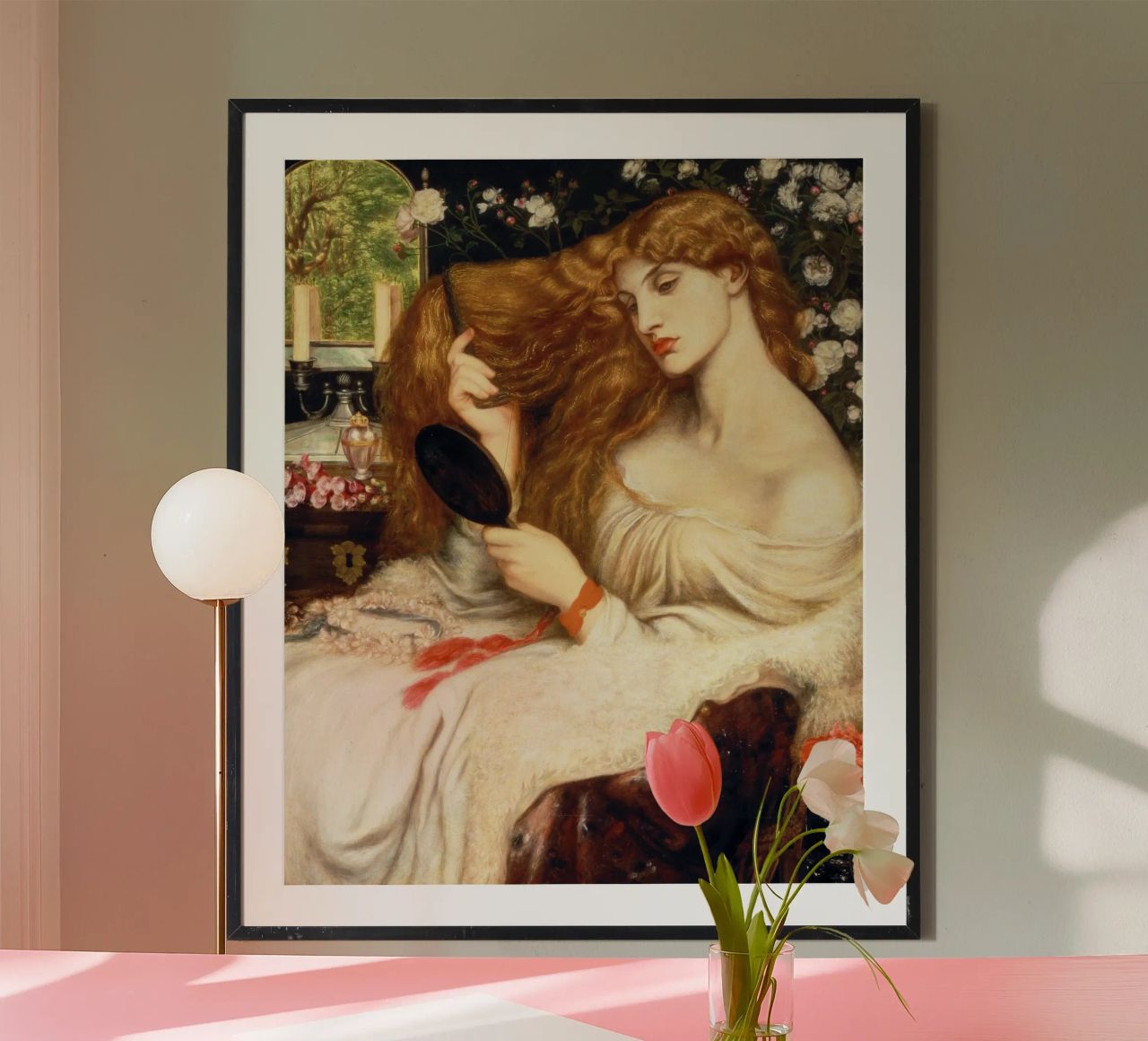 Dante Gabriel Rossetti - Lady Lilith poster by Timeless Artworks