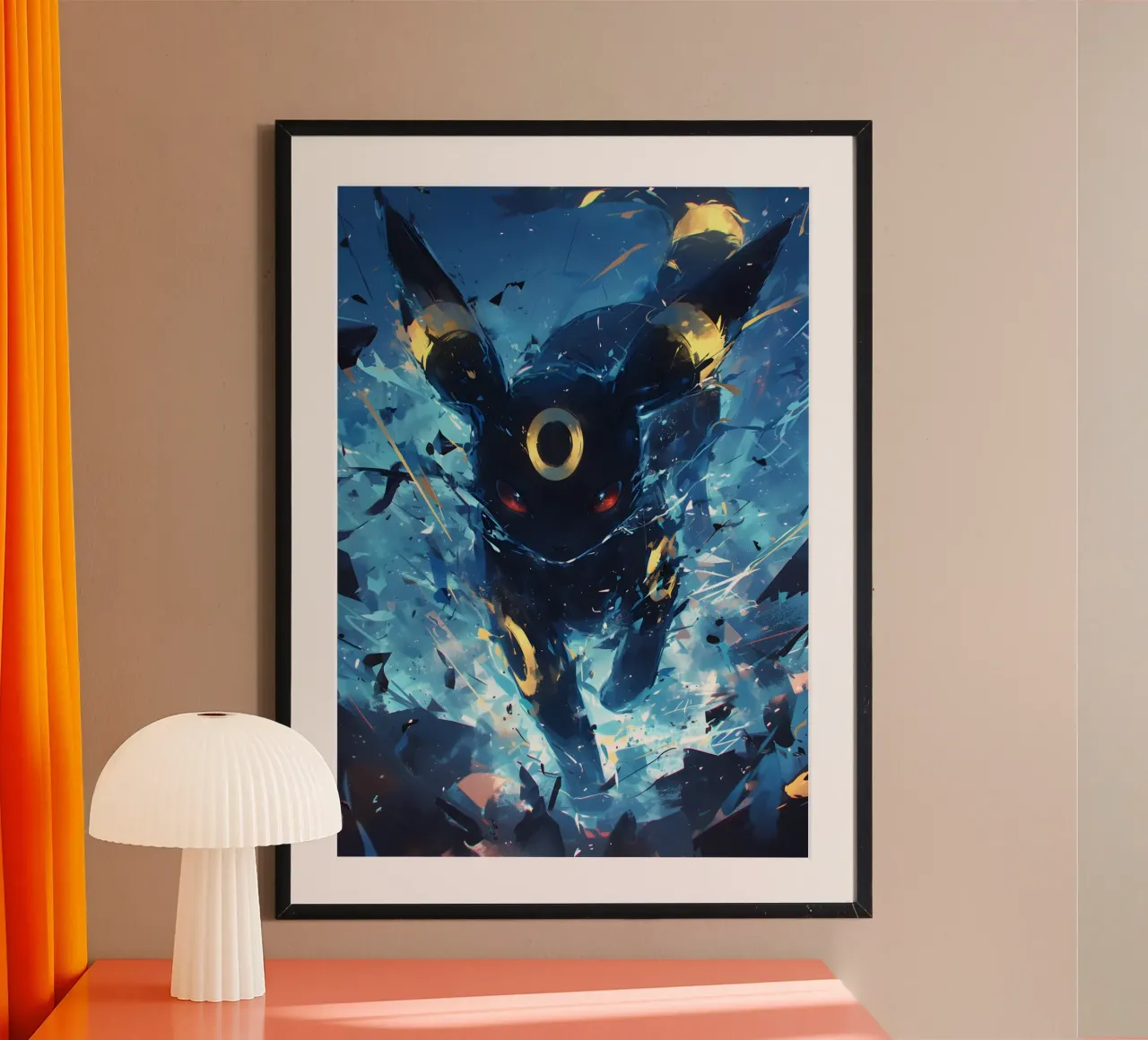 Umbreon Pokemon carta hahnemühle da CreativeStudio