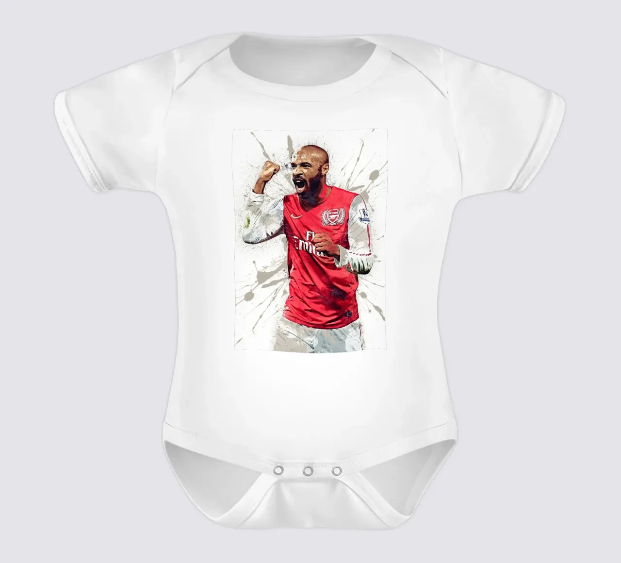 Thierry Henry Arsenal body neonato maniche corte da tenten
