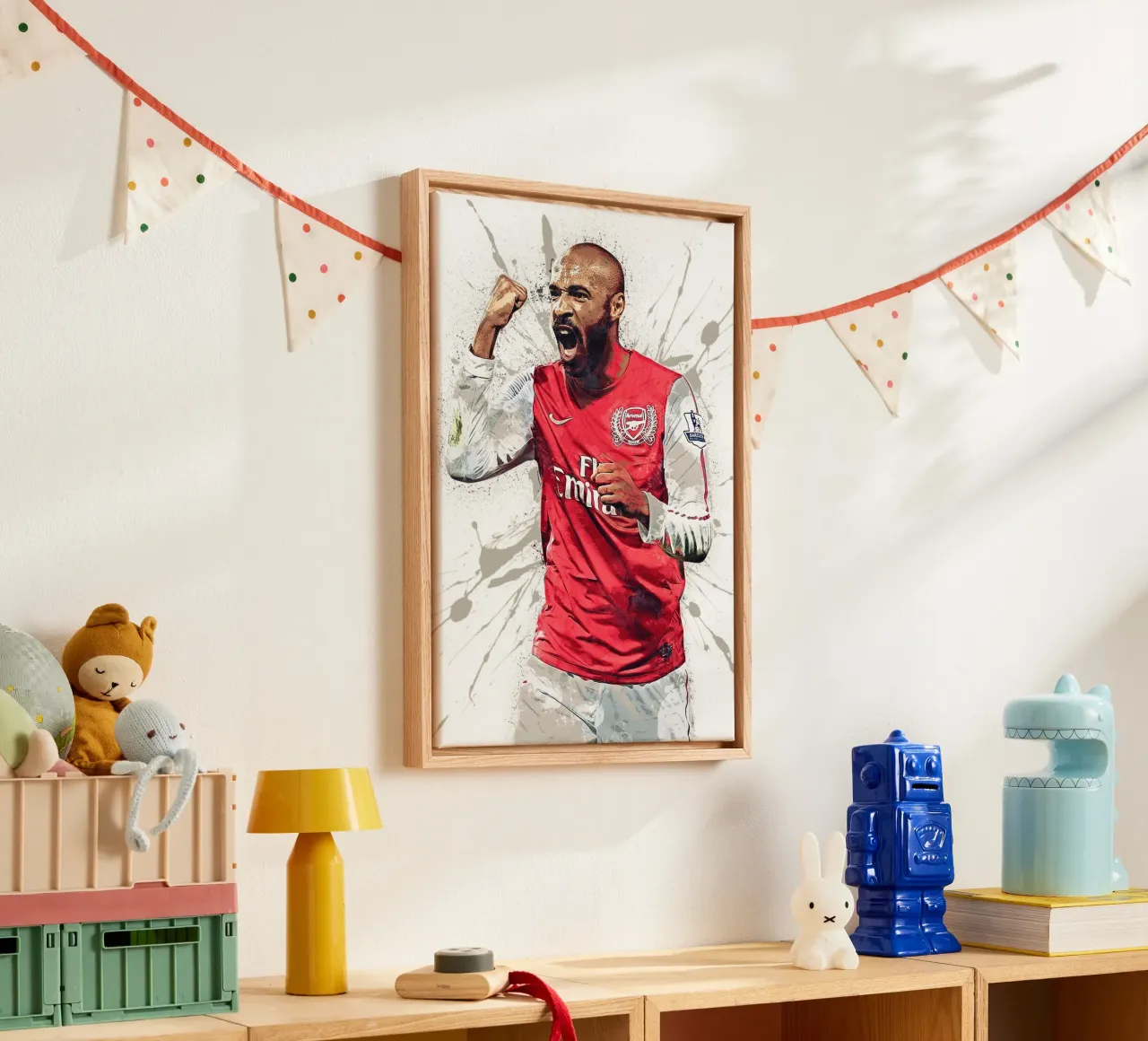 Thierry Henry Arsenal canvas by tenten