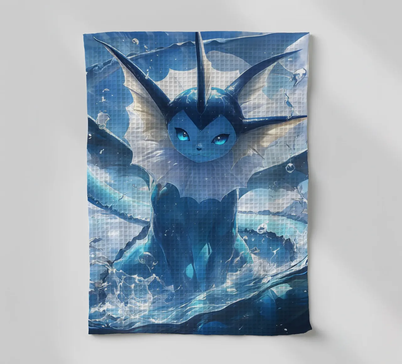 Vaporeon Pokemon tea towel by CreativeStudio