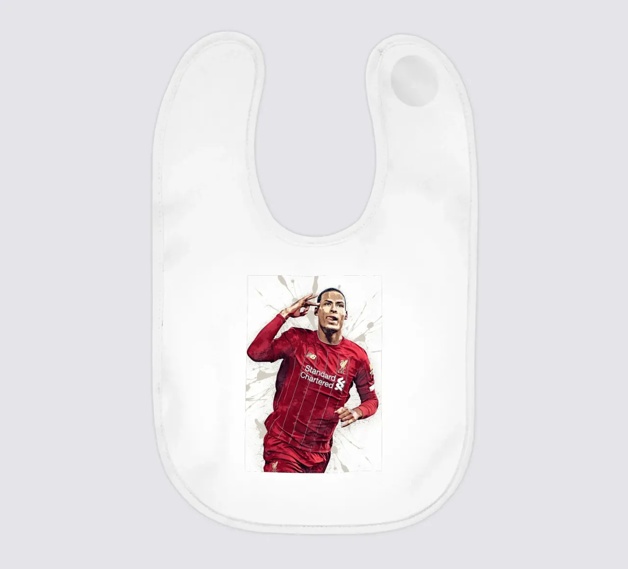 Virgil van Dijk bavaglino da tenten