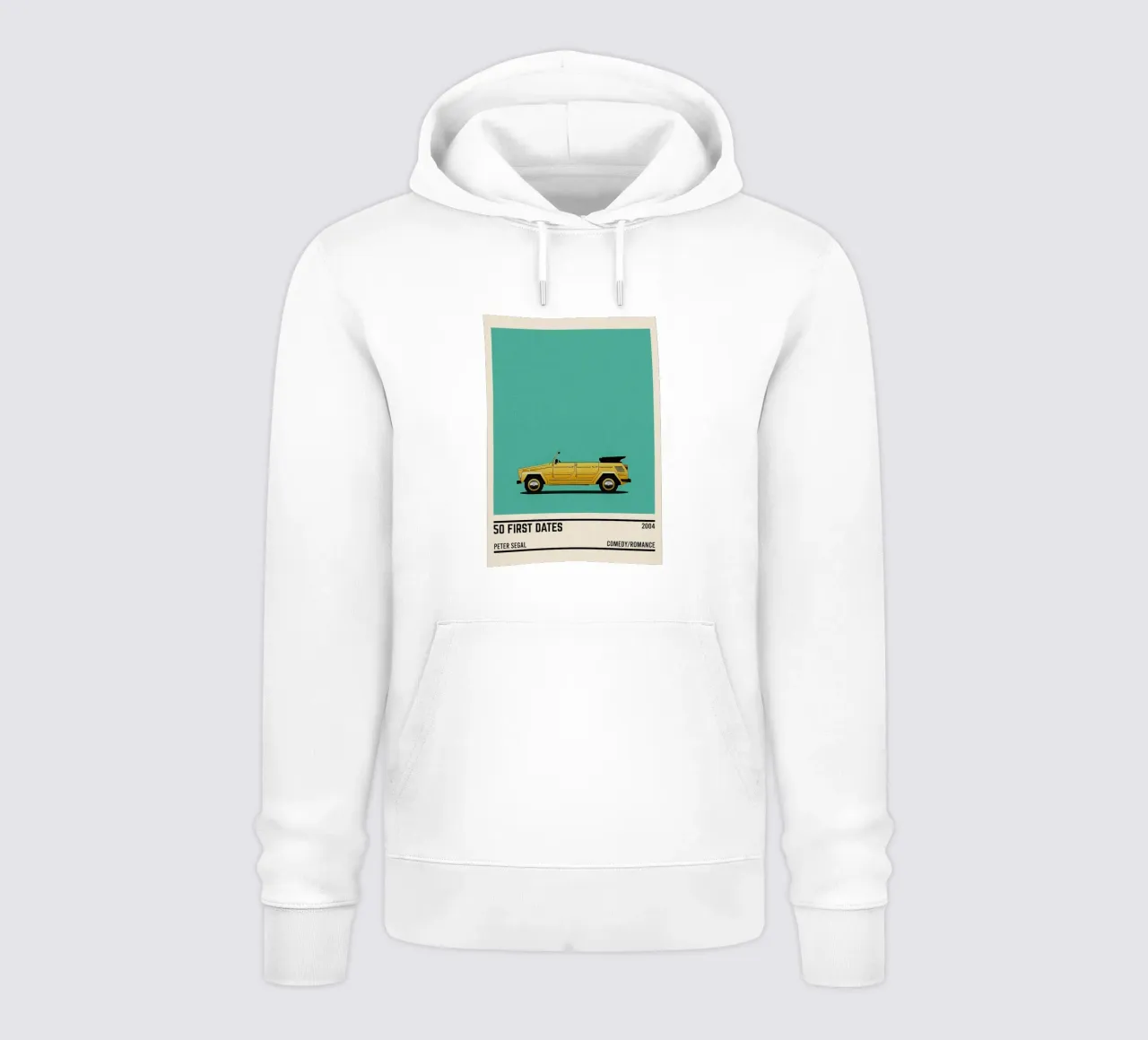 50 first dates movie car felpa con cappuccio da TheArtstudio