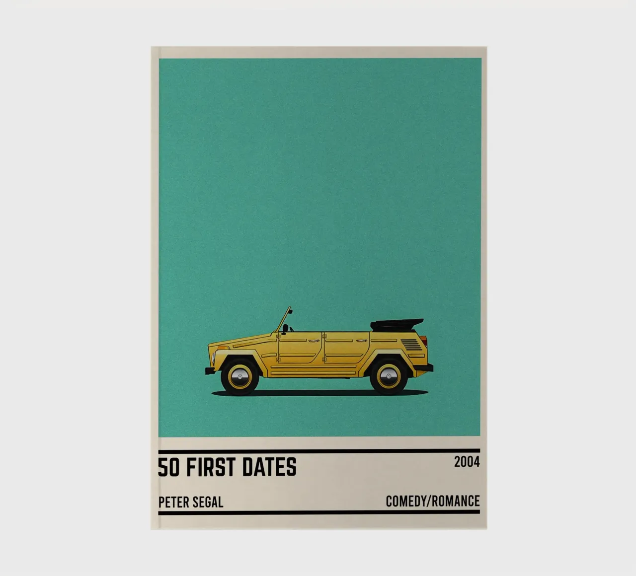 50 first dates movie car notebook by TheArtstudio