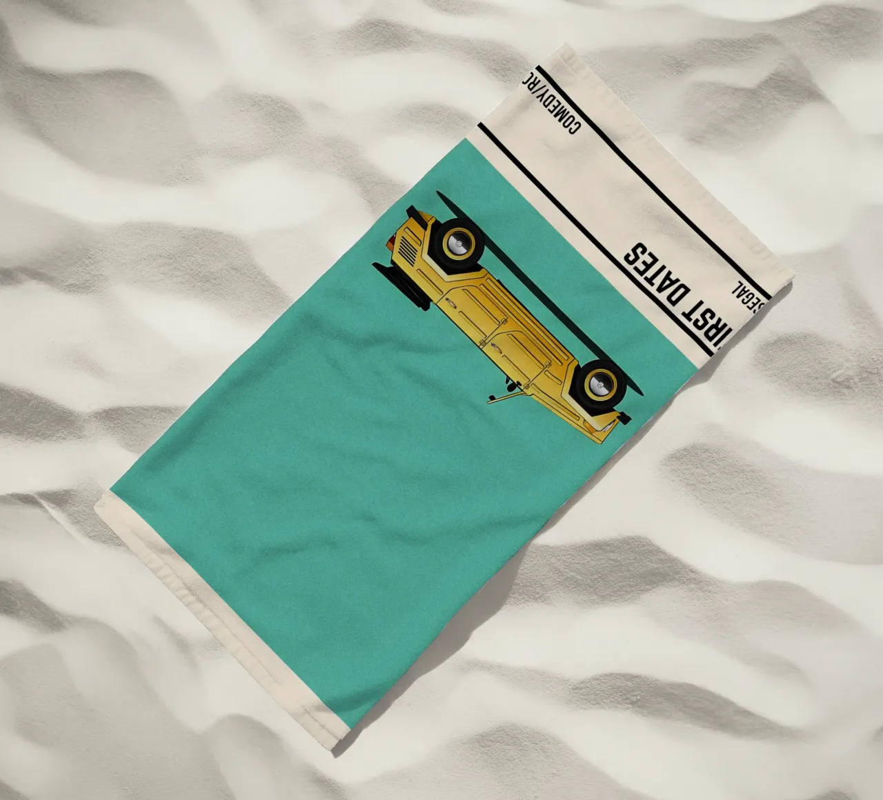 50 first dates movie car telo mare da TheArtstudio