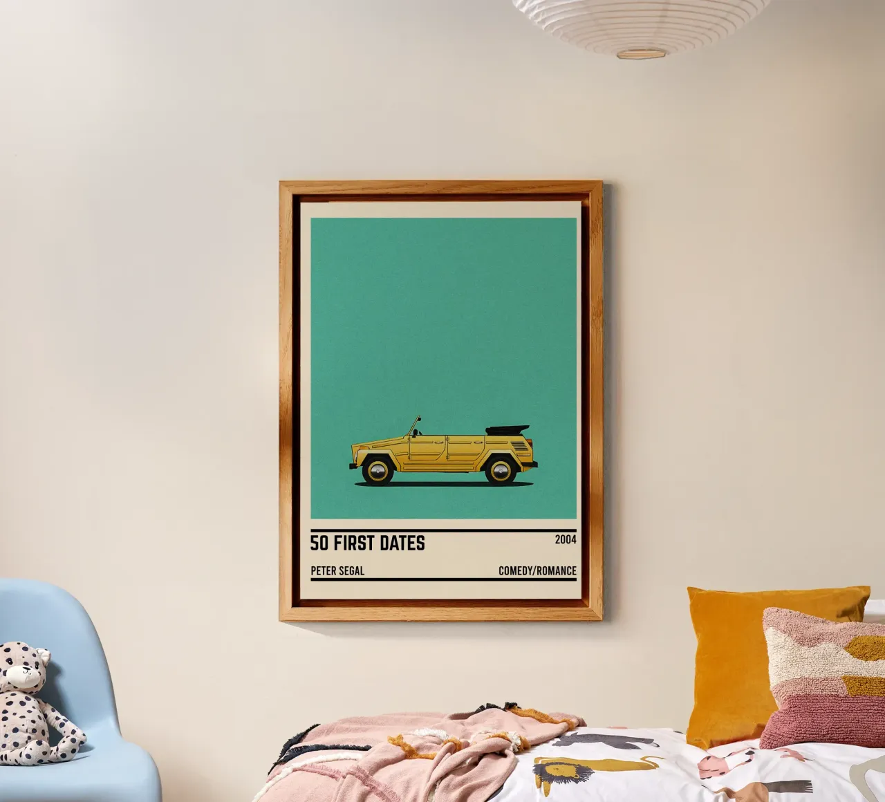 50 first dates movie car alluminio dibond da TheArtstudio