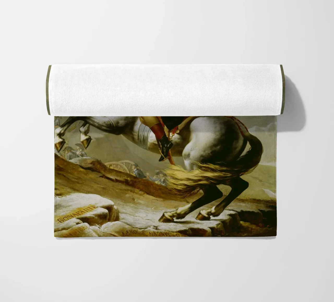 Jacques Louis David - Napoleone che attraversa le Alpi telo mare da ARTOTHEK