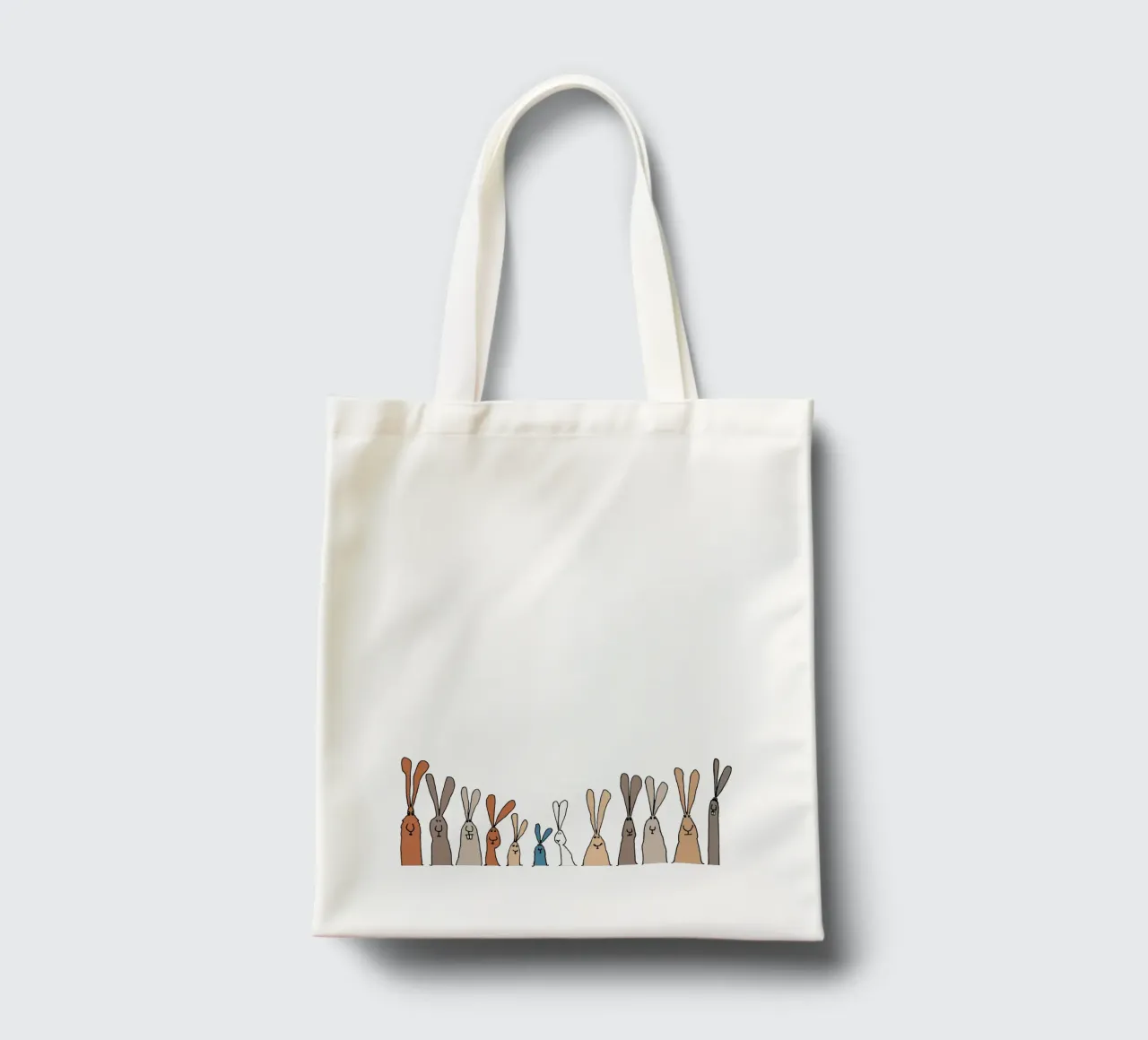 Banda di conigli borsa in juta da Face & Content