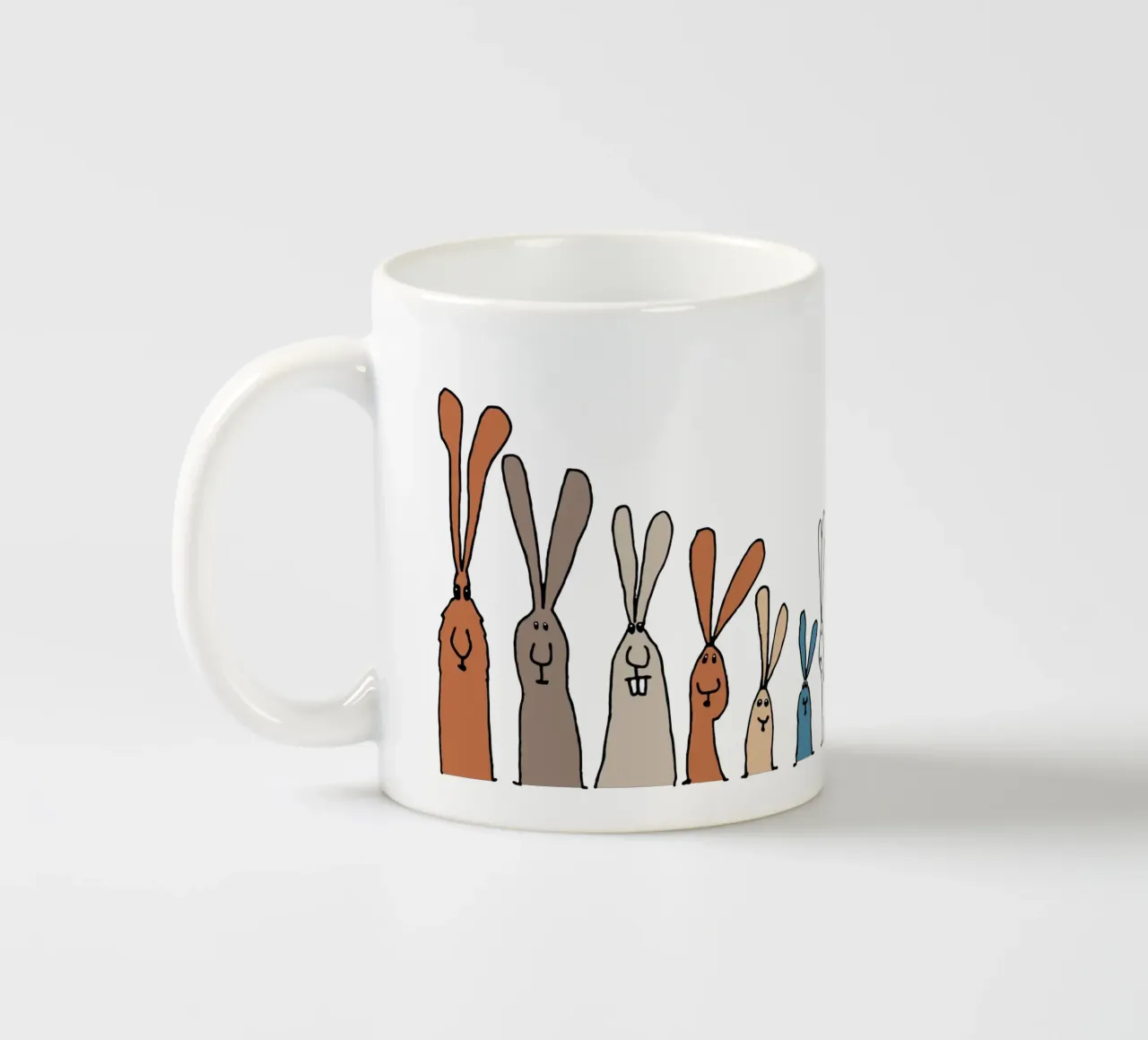 Banda di conigli tazza in ceramica da Face & Content