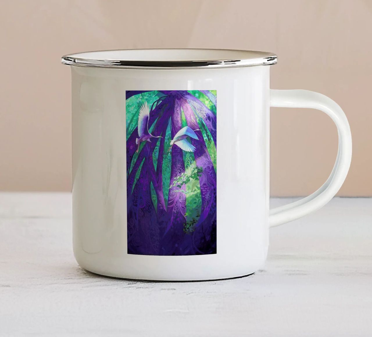 Last Paradise tazza in smalto da Naito Shinpei