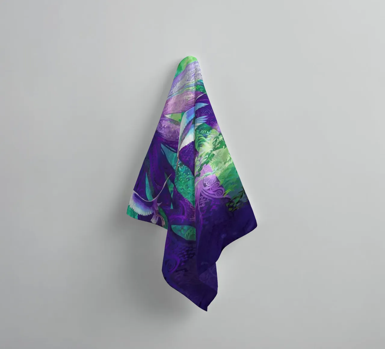 Last Paradise towel by Naito Shinpei
