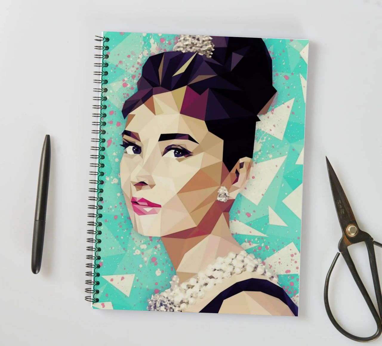 The Hepburn Class spiral notebook by Mayka ienova