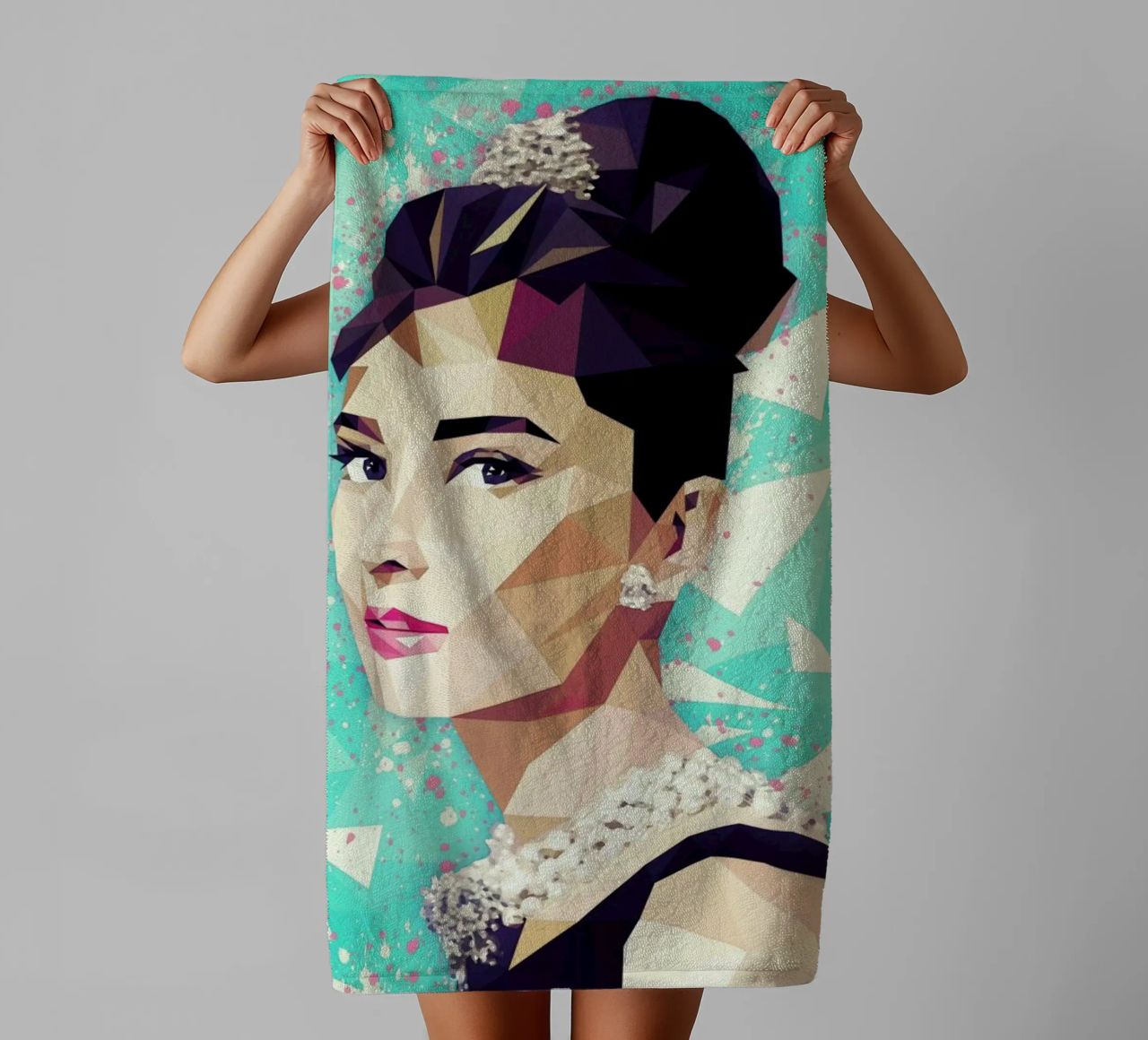 The Hepburn Class towel by Mayka ienova