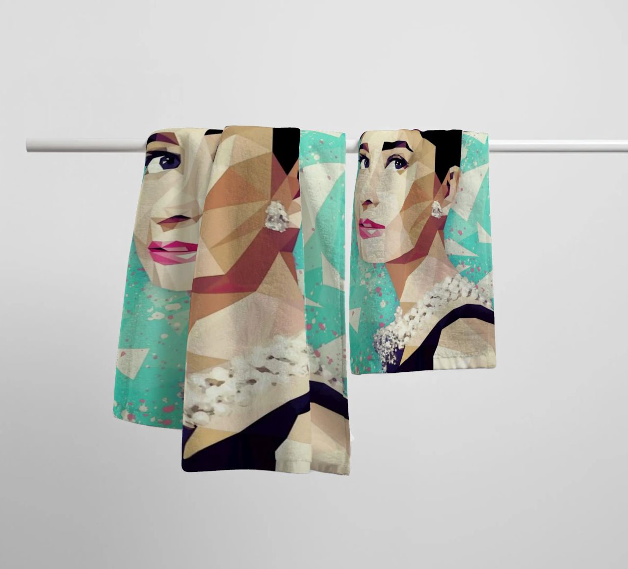 The Hepburn Class towel by Mayka ienova