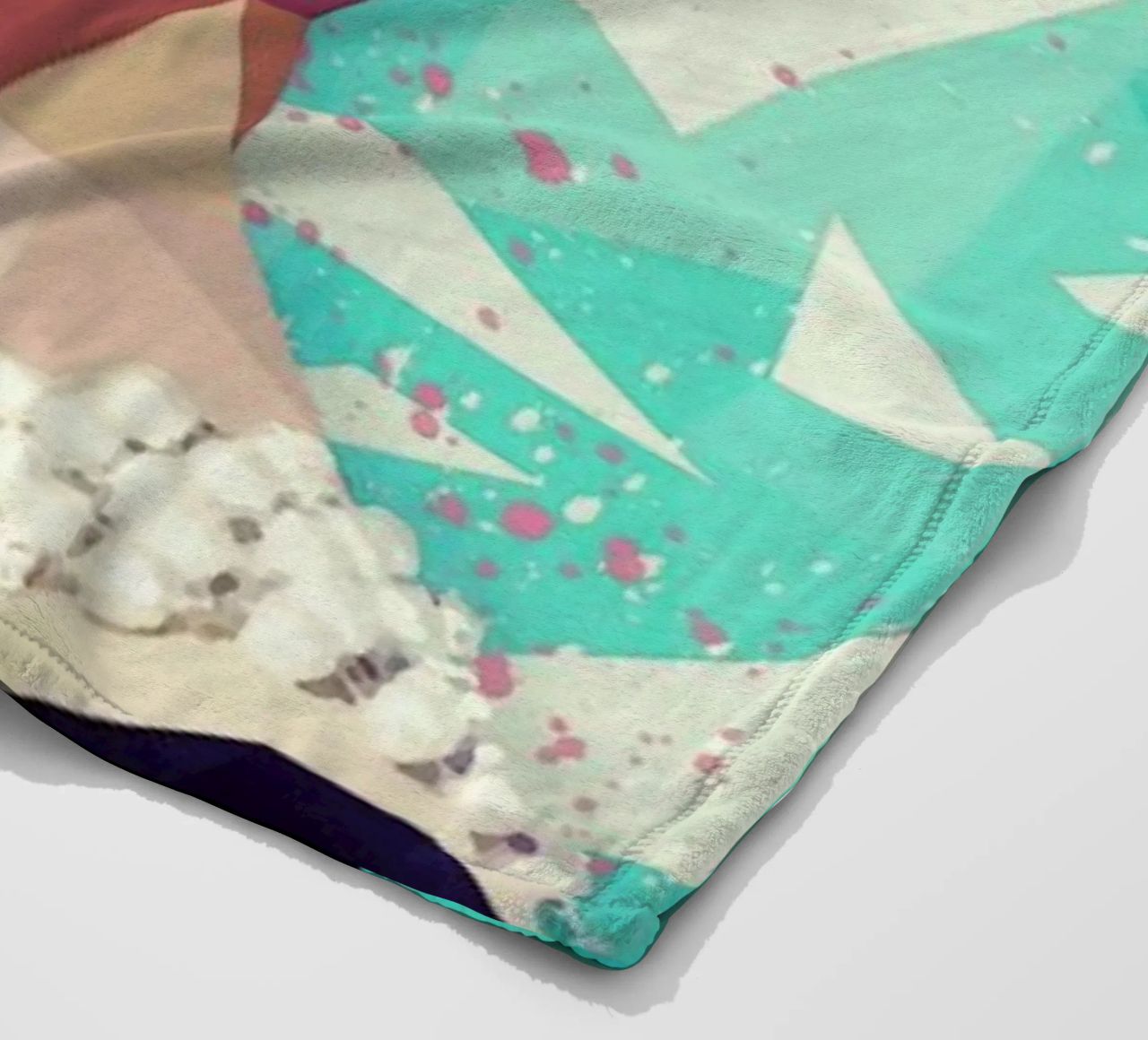 The Hepburn Class fleece blanket by Mayka ienova