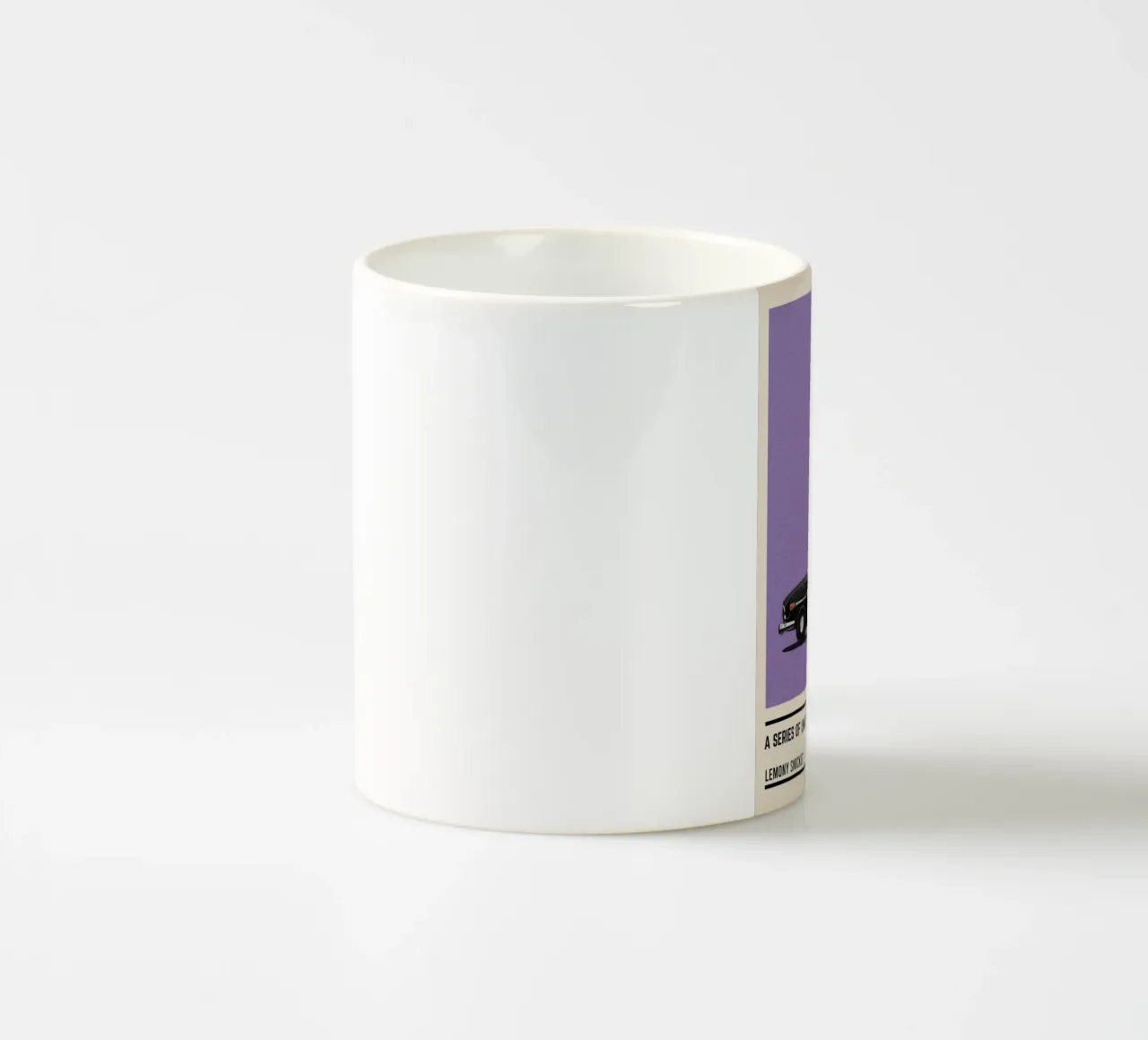 A Series of Unfortunate Events car tazza in ceramica da TheArtstudio