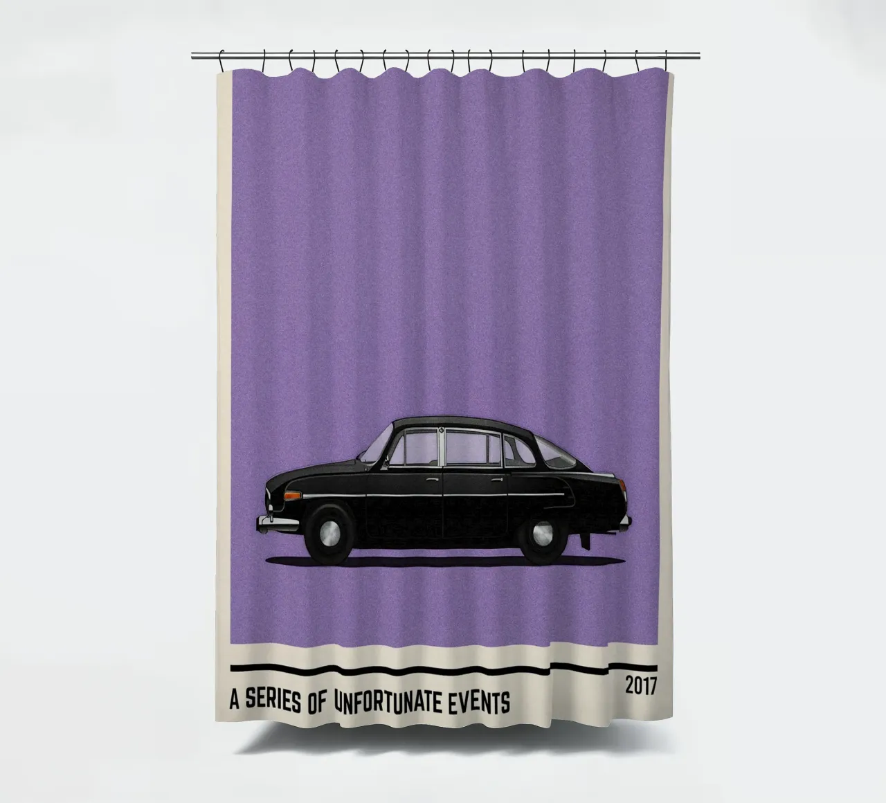A Series of Unfortunate Events car tenda da doccia da TheArtstudio